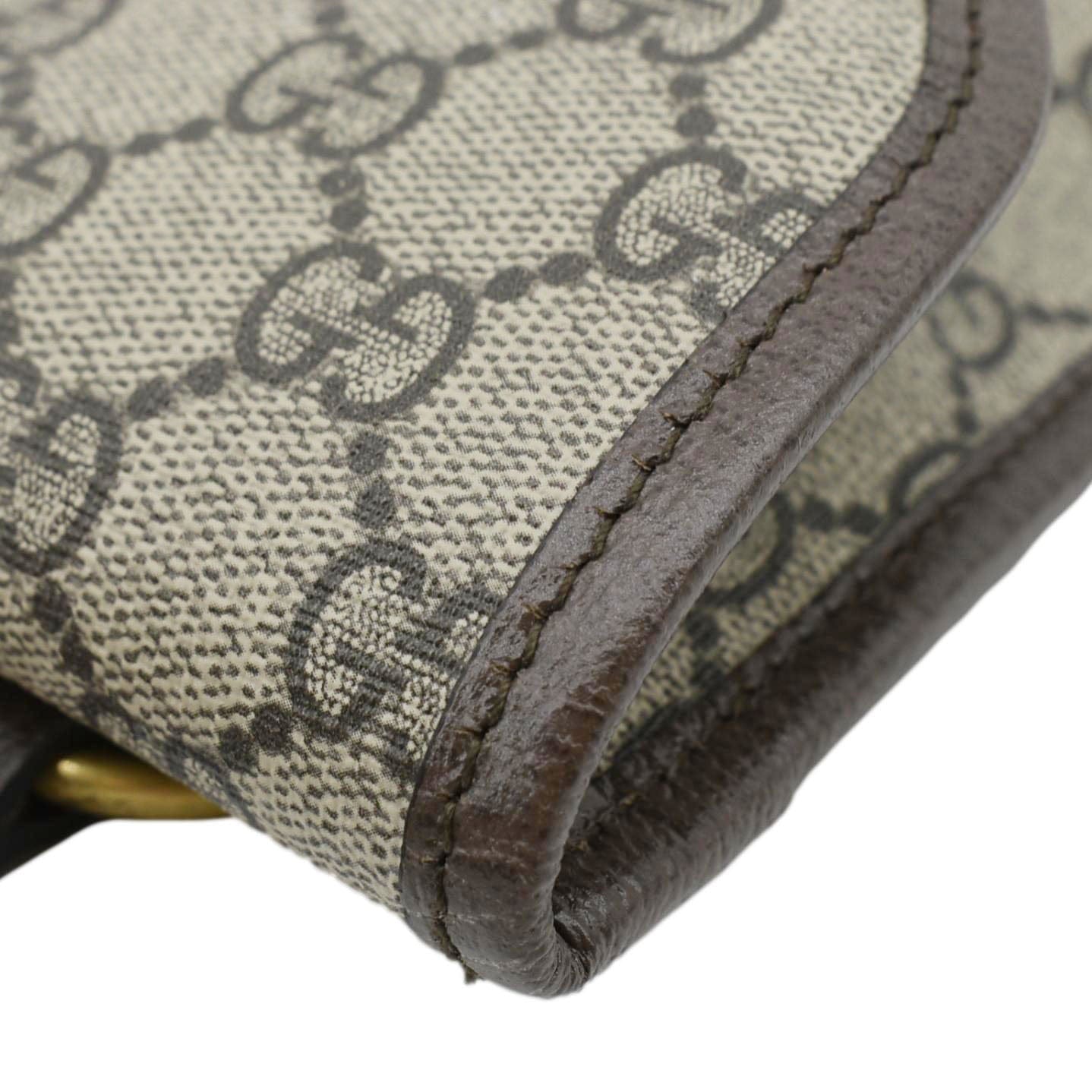 GUCCI Neo   Medium GG Supreme Canvas Messenger Bag Beige 598604