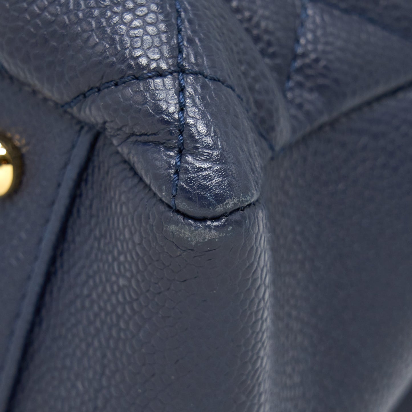 Chanel Grand Shopping Tote XL Caviar Navy