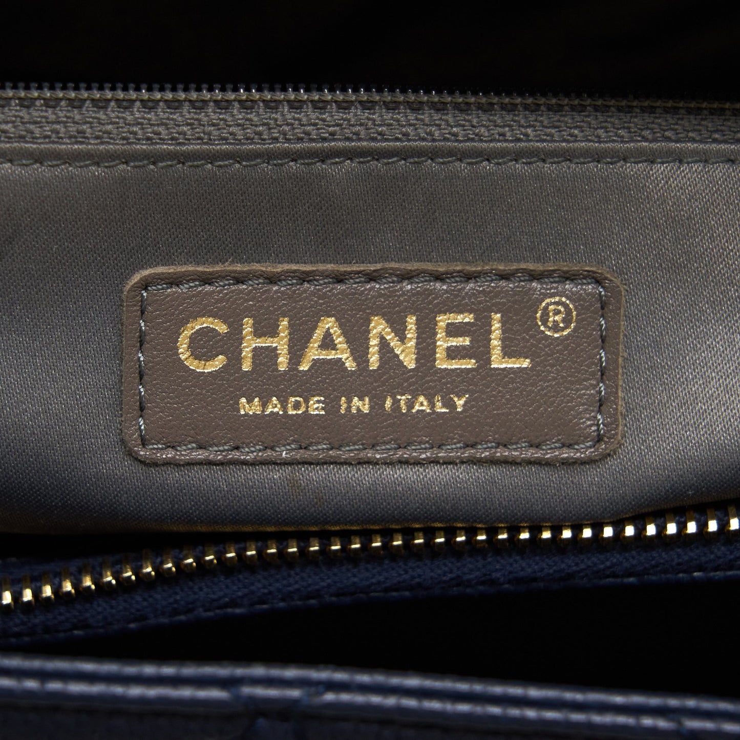 Chanel Grand Shopping Tote XL Caviar Navy