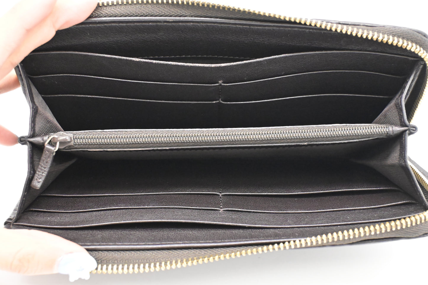 Gucci Long Wallet in Brown Guccissima Leather