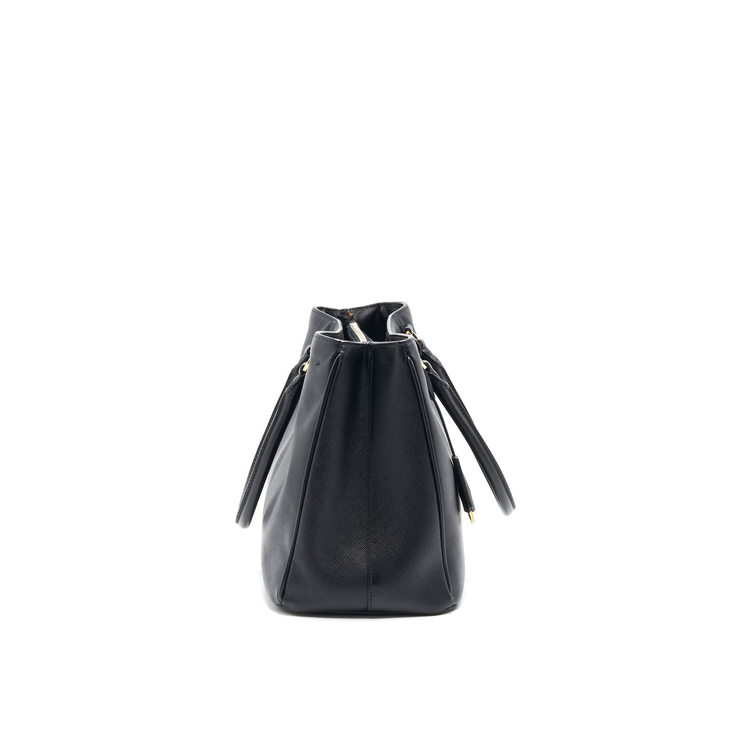 Prada Saffiano Tote Bag Black GHW