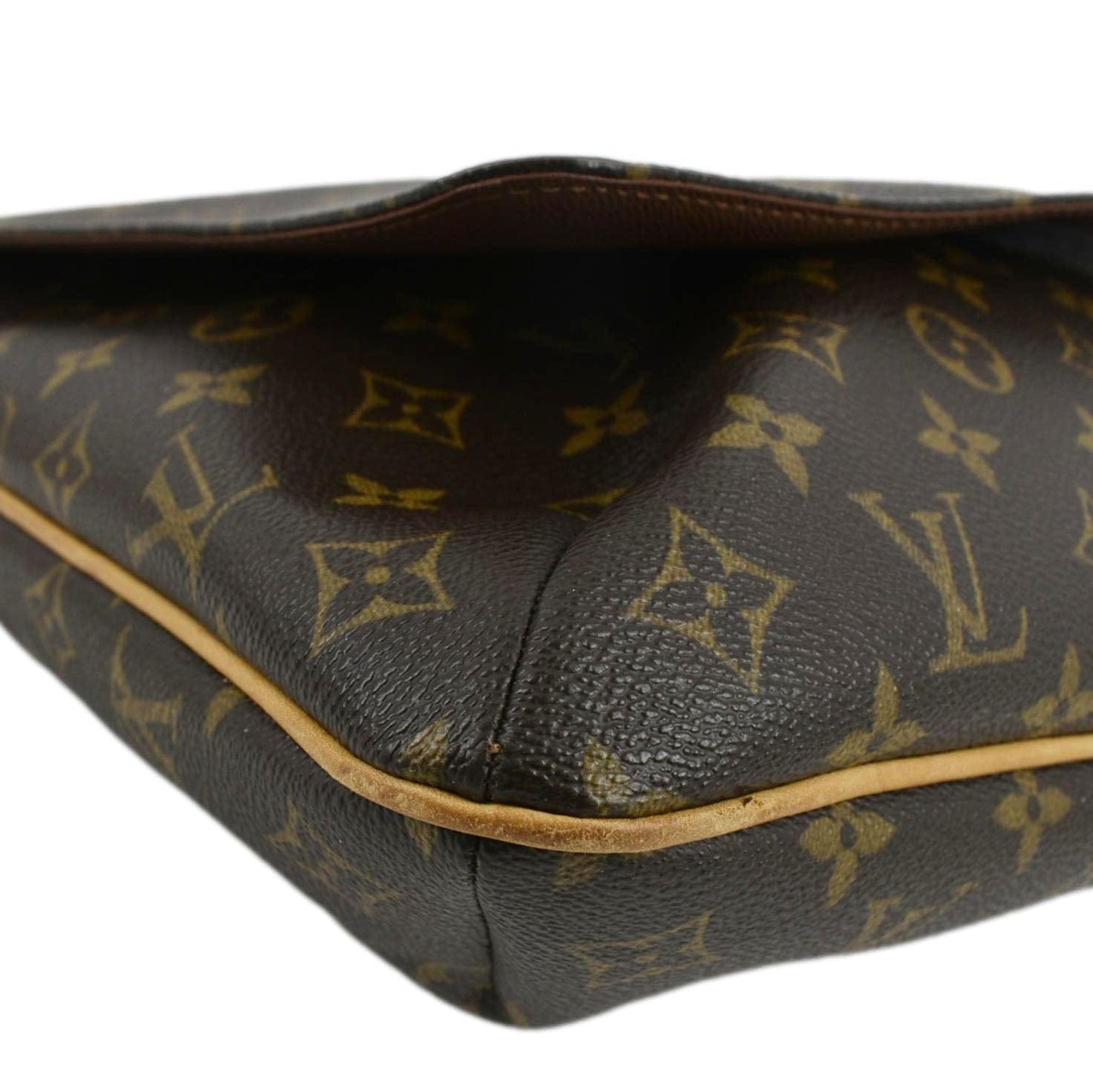 LOUIS VUITTON M tte Salsa GM Monogram Canvas Crossbody Bag Brown
