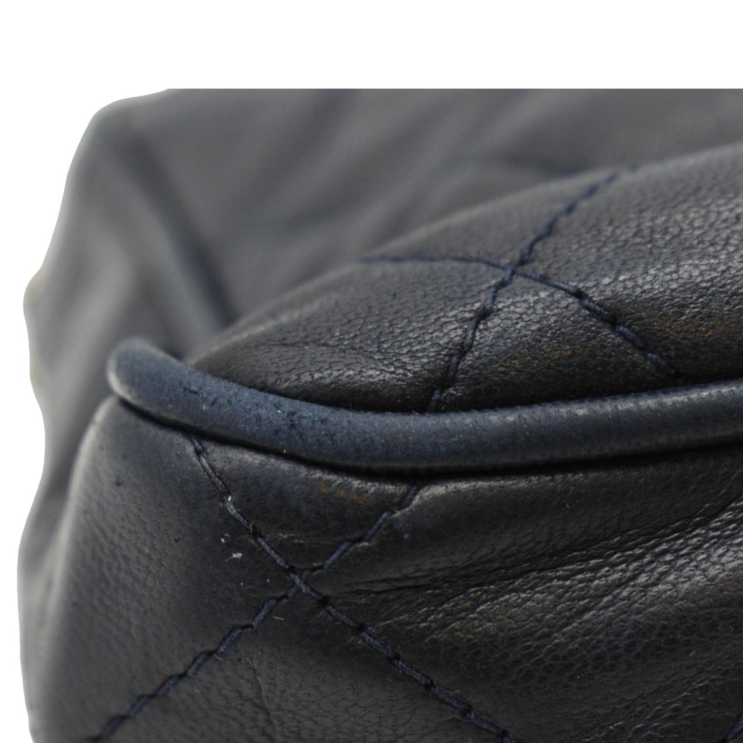 CHANEL  Quilted Leather Camera Crossbody Bag Black