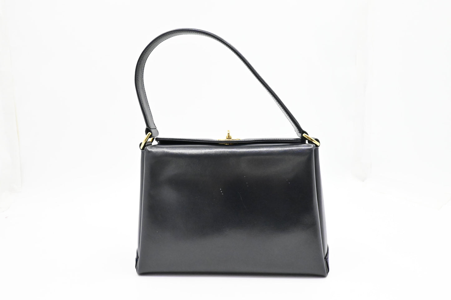 Gucci Handbag in Navy Leather