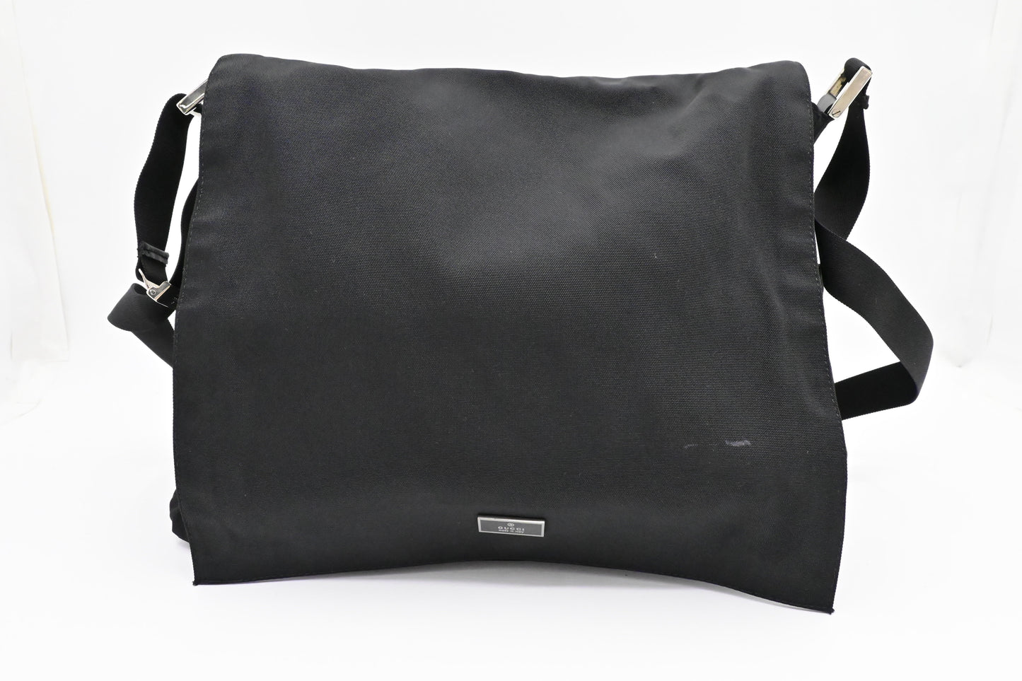 Gucci Messenger Bag in Black Canvas