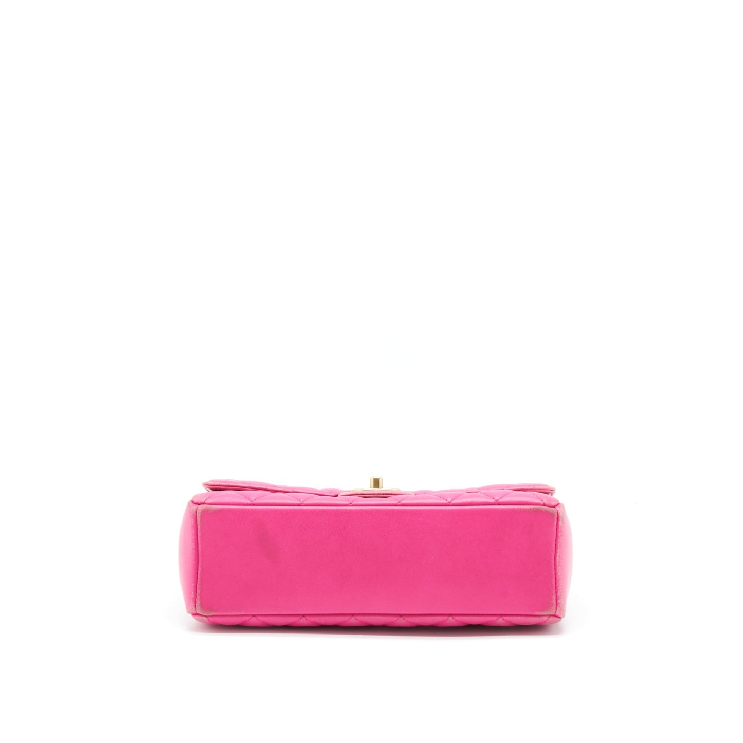 Chanel Quilted Flap Bag Lambskin Pink