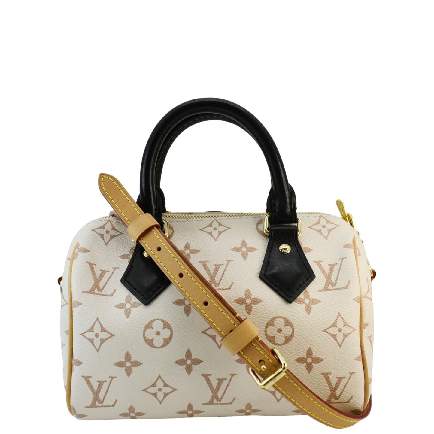 LOUIS VUITTON  20 Bandouliere Monogram Dune Canvas Crossbody Bag Sand