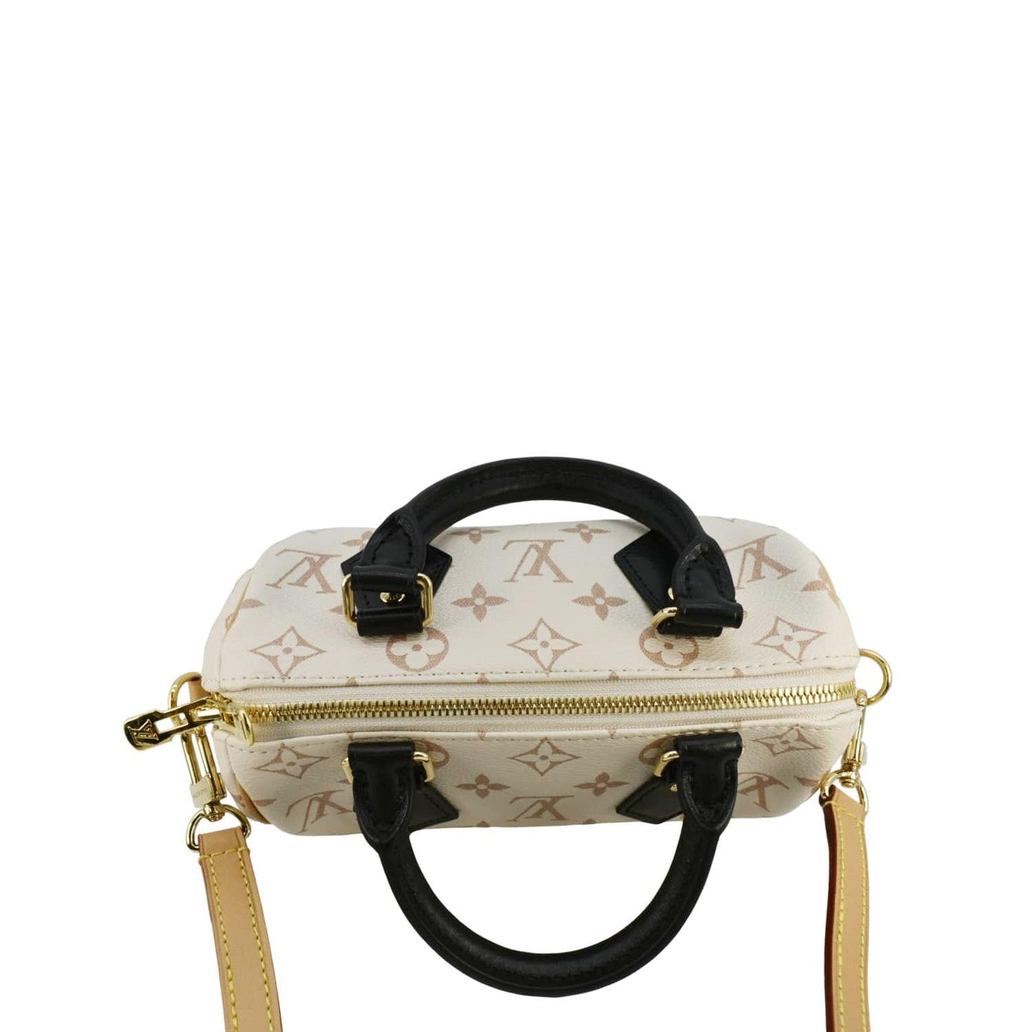 LOUIS VUITTON  20 Bandouliere Monogram Dune Canvas Crossbody Bag Sand