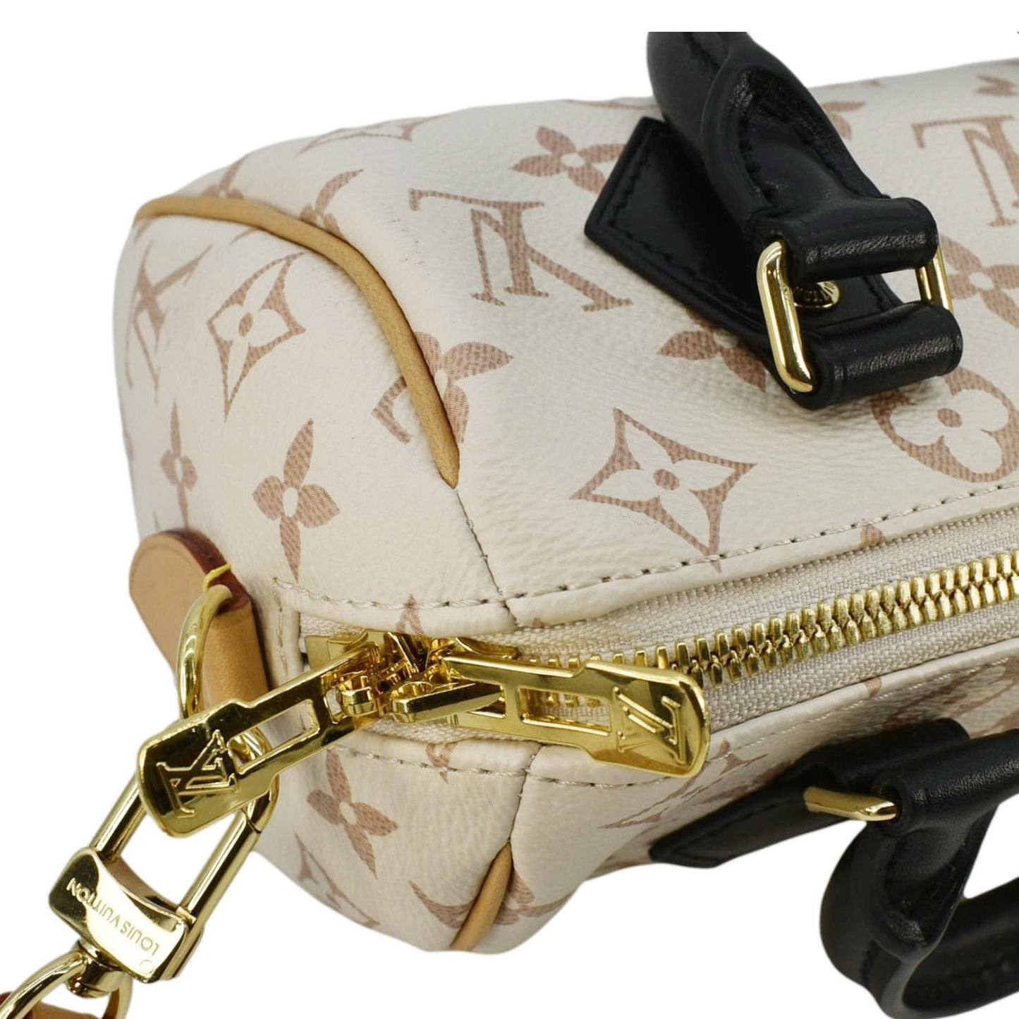 LOUIS VUITTON  20 Bandouliere Monogram Dune Canvas Crossbody Bag Sand