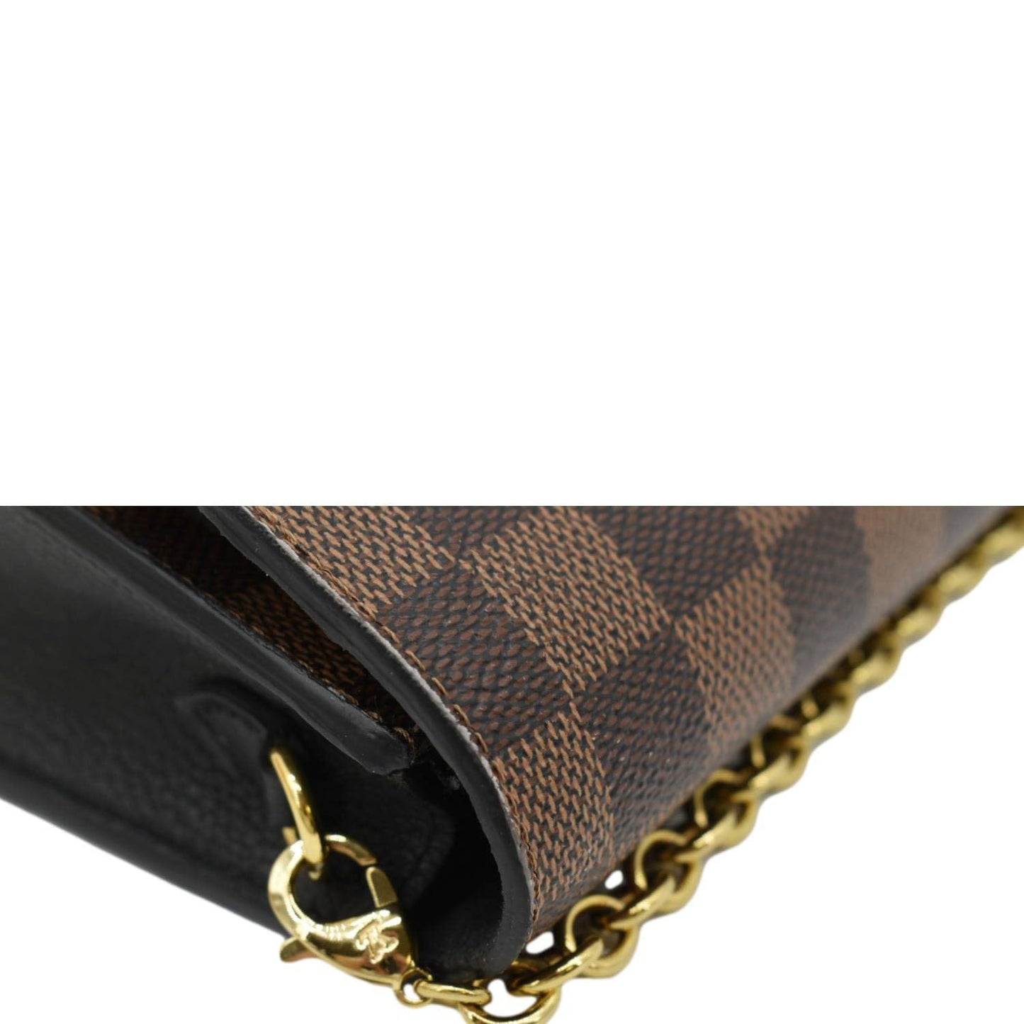 LOUIS VUITTON Vavin PM Damier Ebene Shoulder Bag Brown