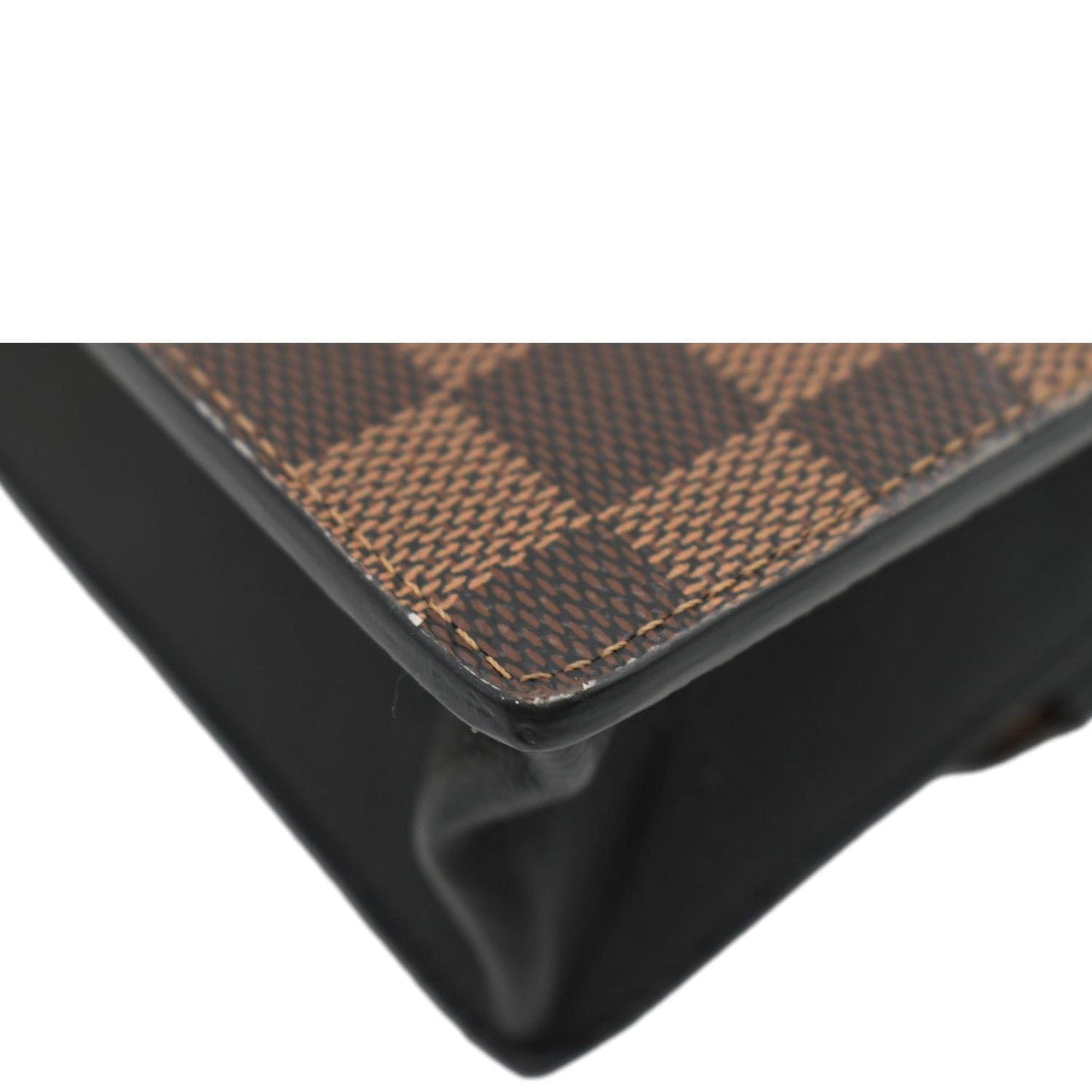 LOUIS VUITTON Vavin PM Damier Ebene Shoulder Bag Brown