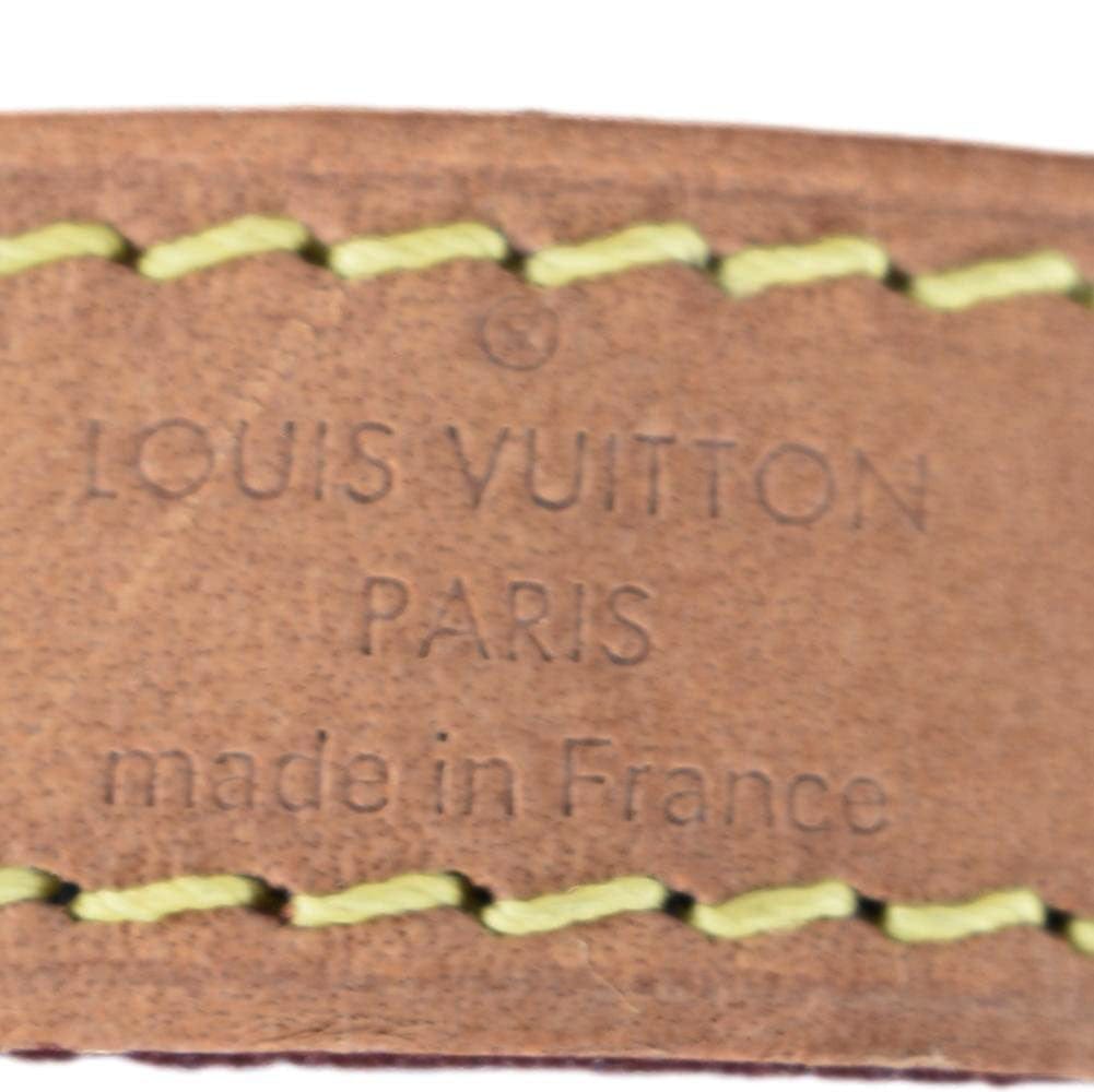 LOUIS VUITTON  40 Bandouliere Heritage Monogram Canvas Travel Bag Blue Clair
