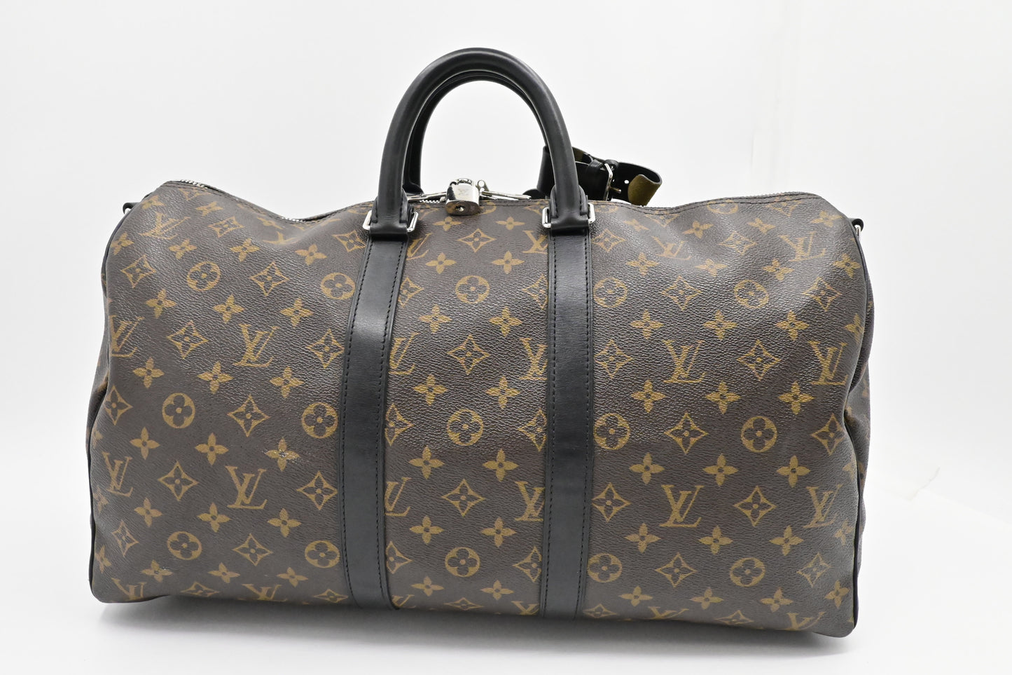 Louis Vuitton Keepall 45 Bandouliere in Macassar Monogram Canvas
