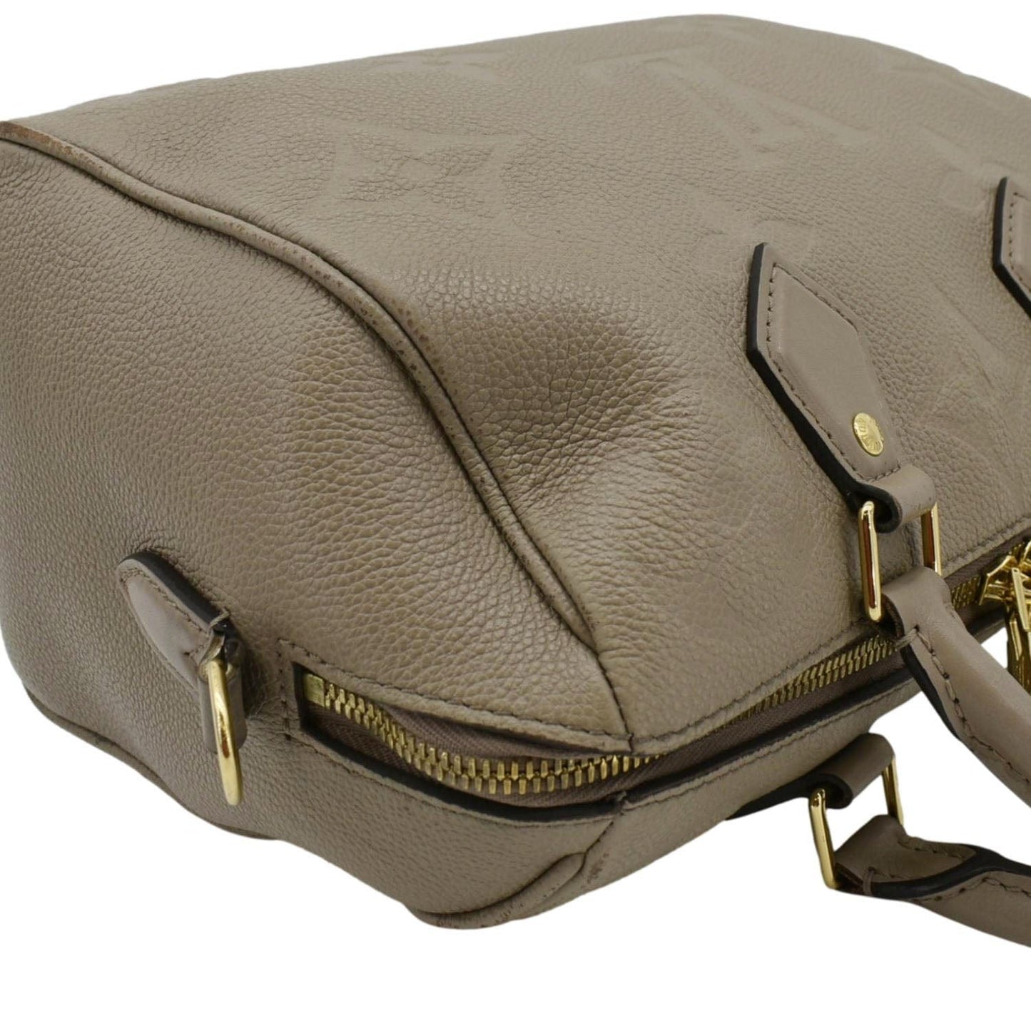 LOUIS VUITTON  25 Bandouliere Monogram Empreinte Shoulder Bag Beige