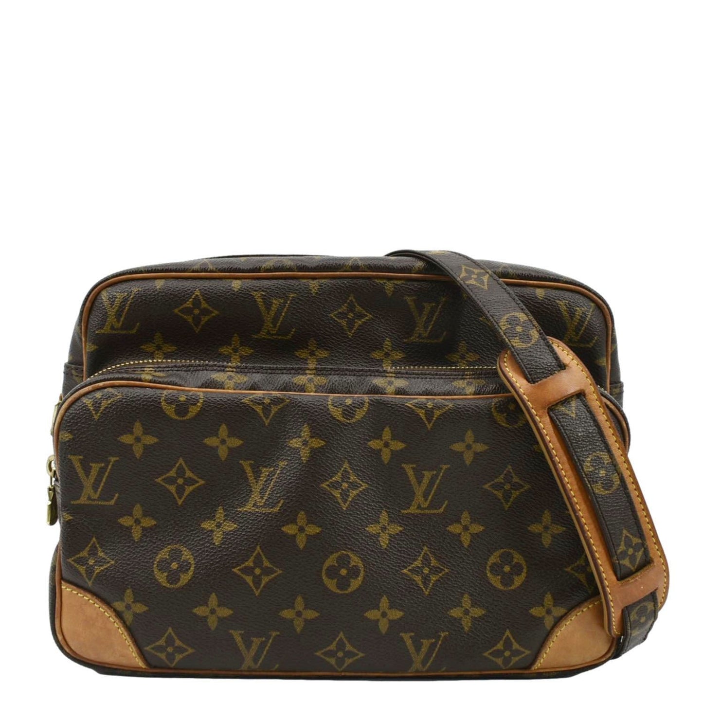 LOUIS VUITTON Nile   Monogram Canvas Crossbody Shoulder Bag