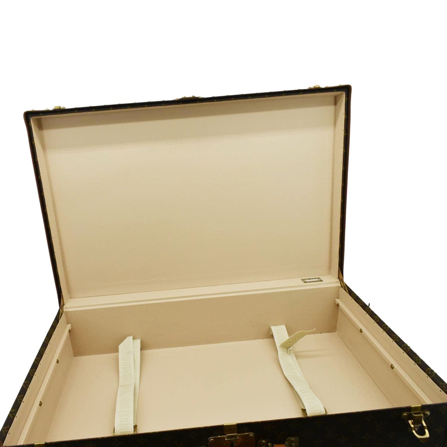 LOUIS VUITTON Bisten 75   Monogram Canvas Travel Suitcase Bag Brown