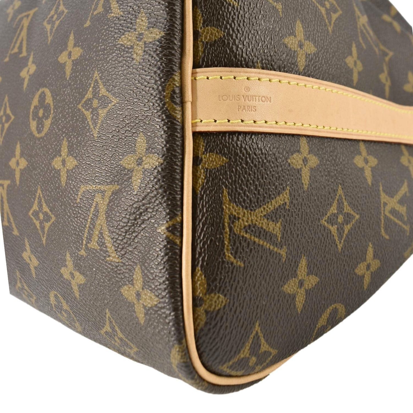 LOUIS VUITTON  30 Bandouliere Monogram Canvas Crossbody Bag Brown