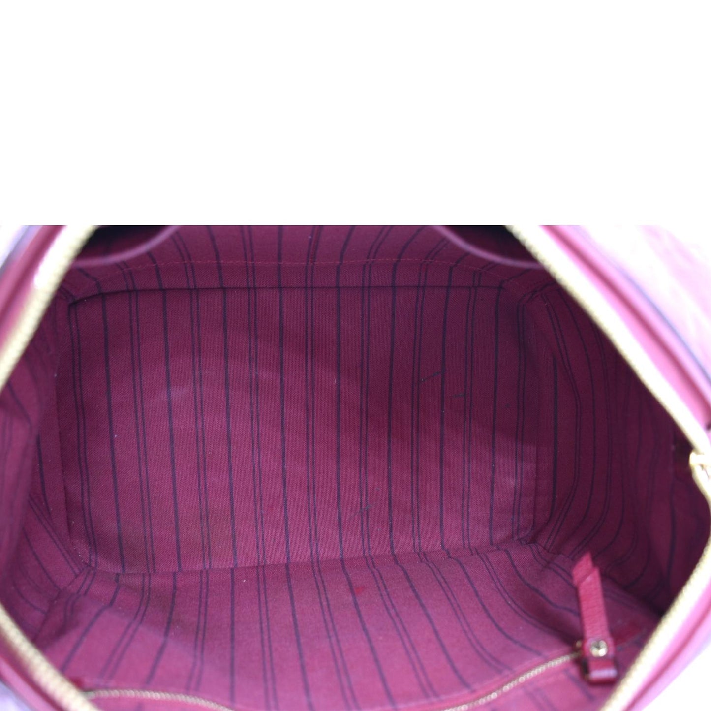 LOUIS VUITTON  25 Bandouliere Monogram Empreinte Crossbody Bag Fuchsia