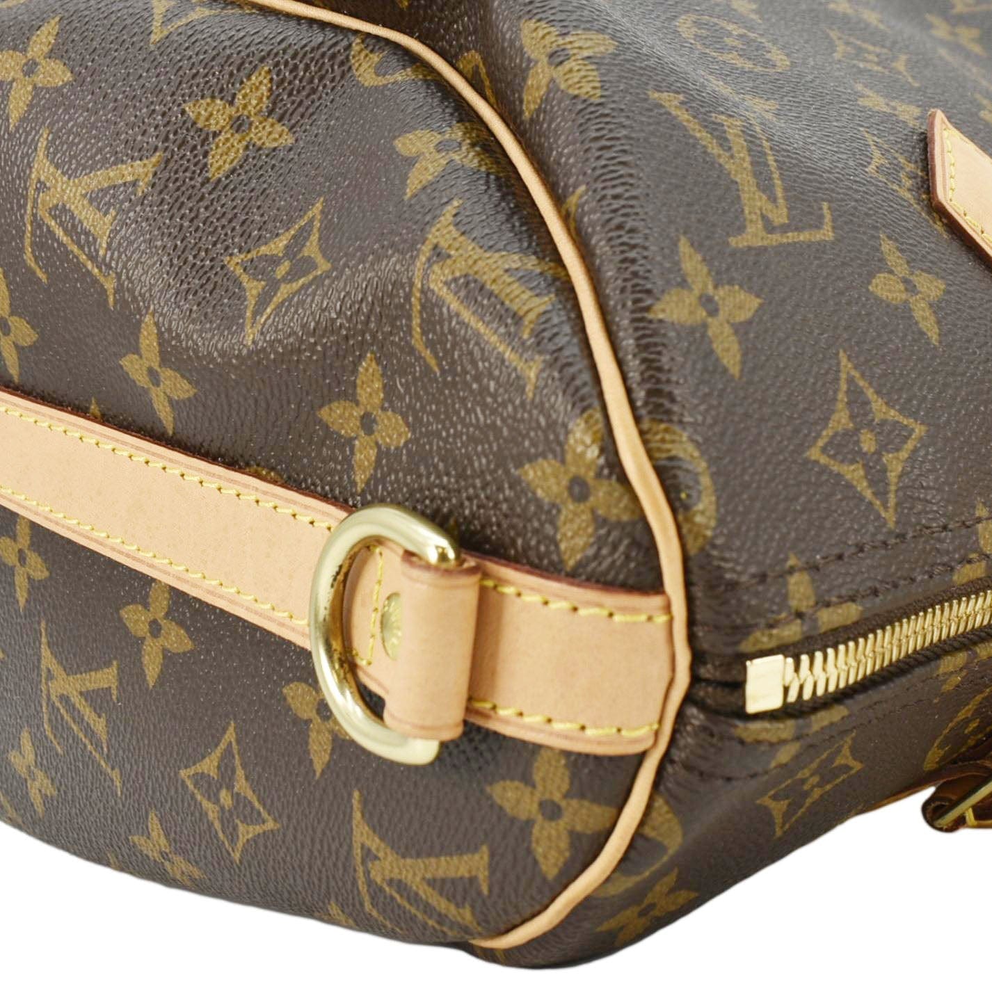 LOUIS VUITTON  30 Bandouliere Monogram Canvas Crossbody Bag Brown