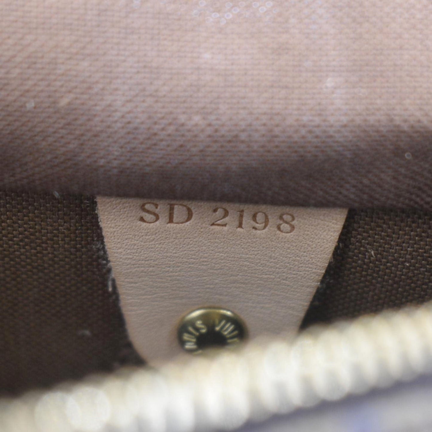 LOUIS VUITTON  30 Bandouliere Monogram Canvas Crossbody Bag Brown