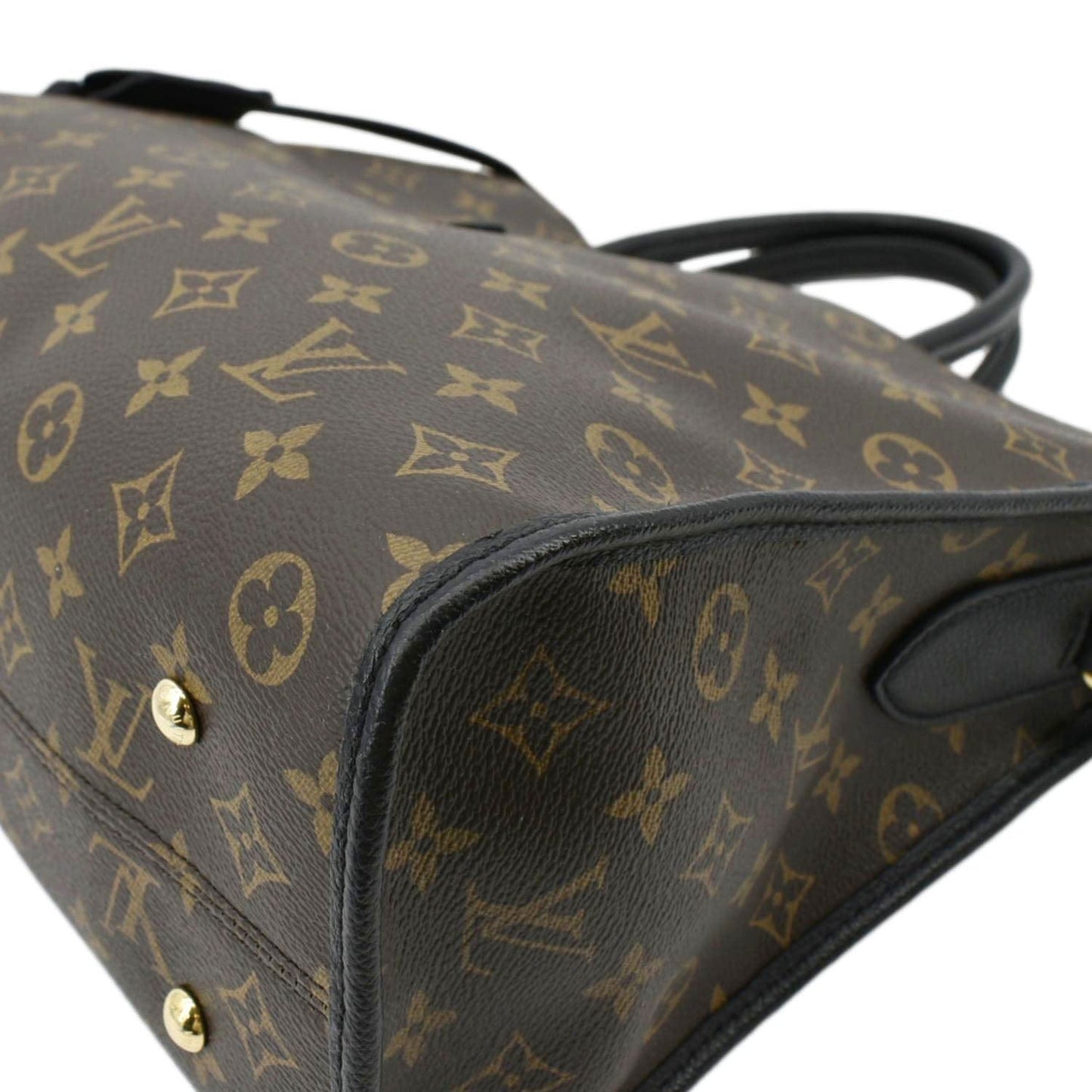 LOUIS VUITTON Popincourt NM Monogram Canvas Tote Bag Brown