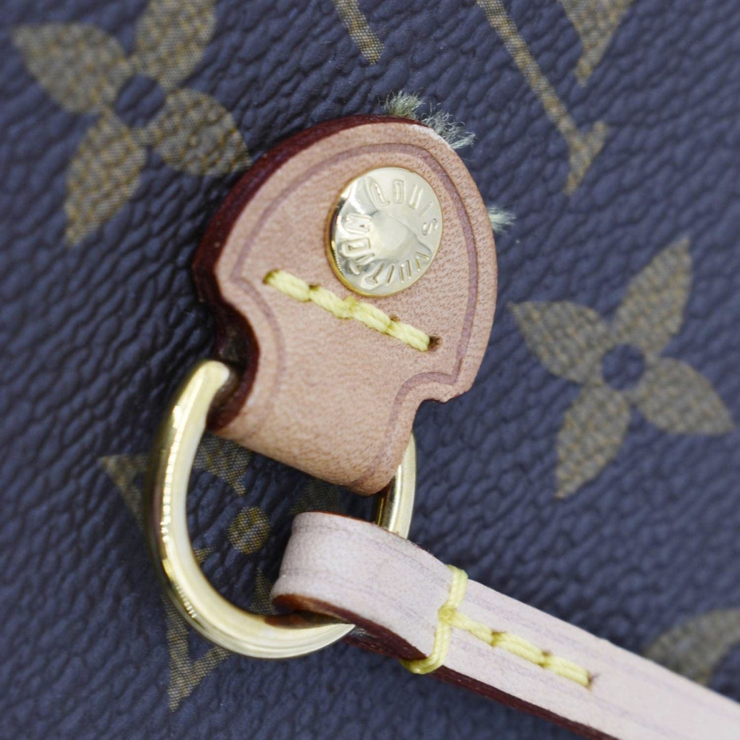 LOUIS VUITTON Neverfull GM Monogram Canvas Shoulder Bag Fuchsia