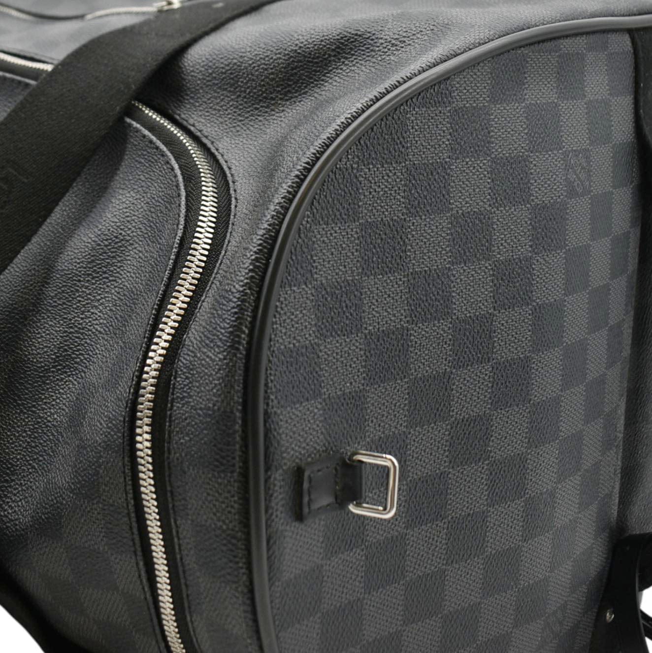 LOUIS VUITTON Neo Eole 55 Damier Graphite Rolling Travel Bag Black