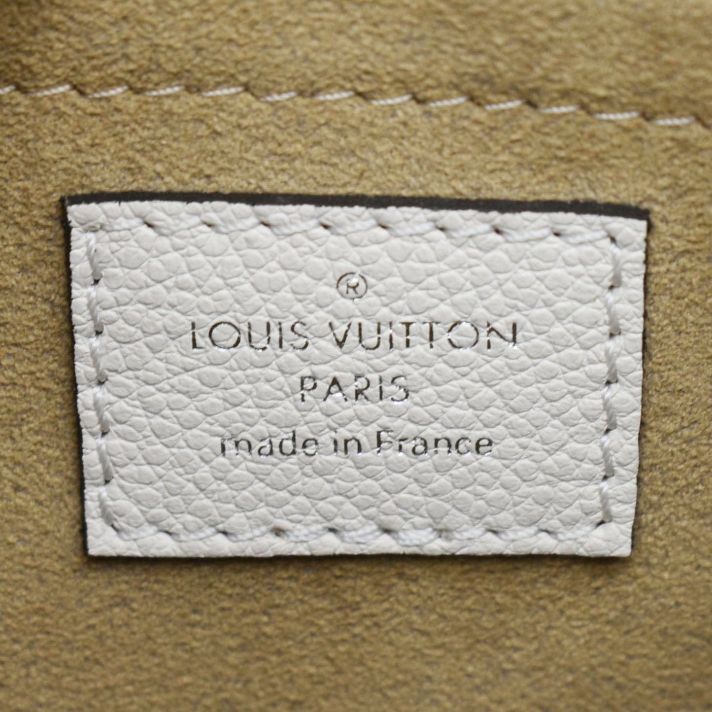 LOUIS VUITTON Marelle Epi Leather Shoulder Bag Beige