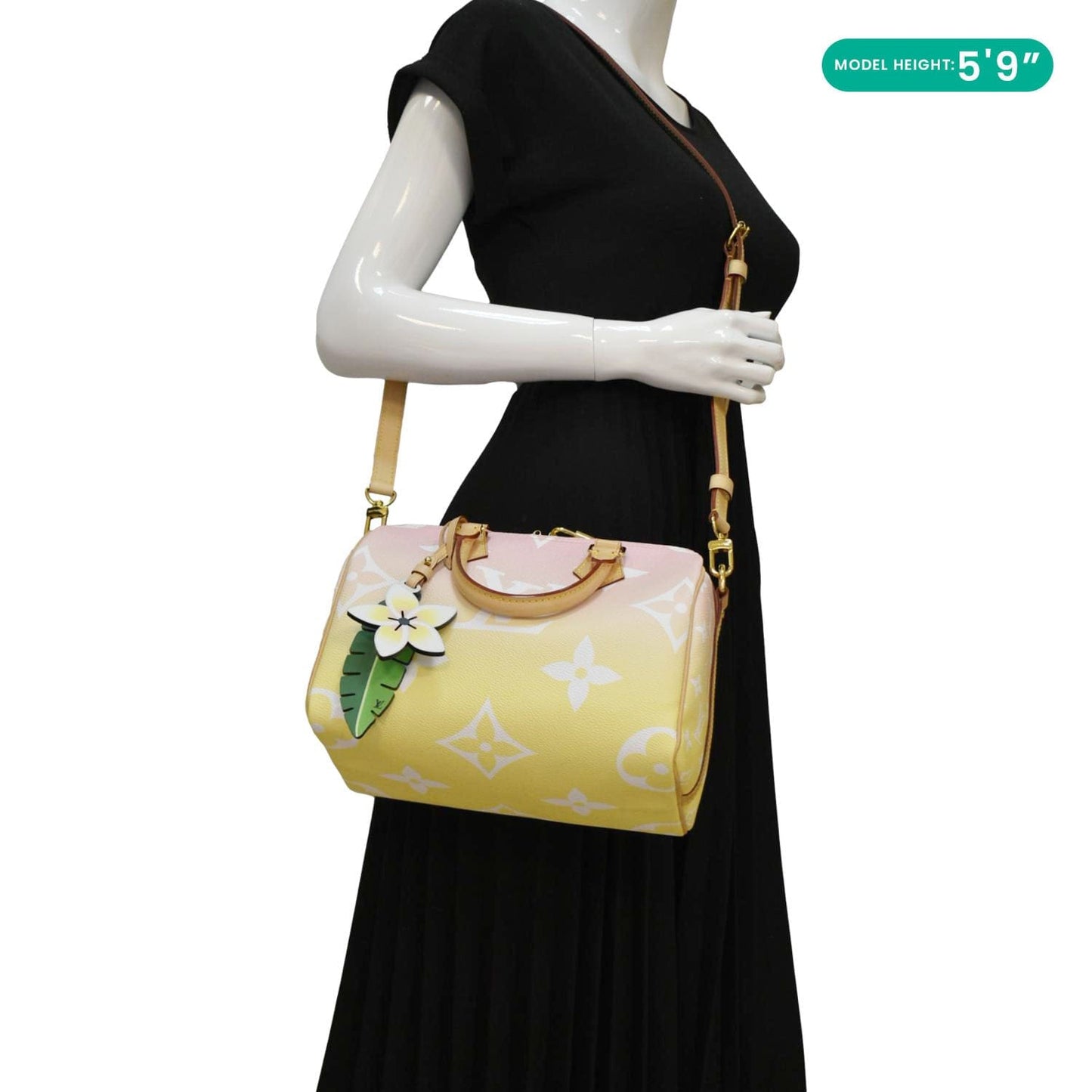 LOUIS VUITTON  Bandouliere 25 By The Pool Giant Monogram Shoulder Bag Multicolor