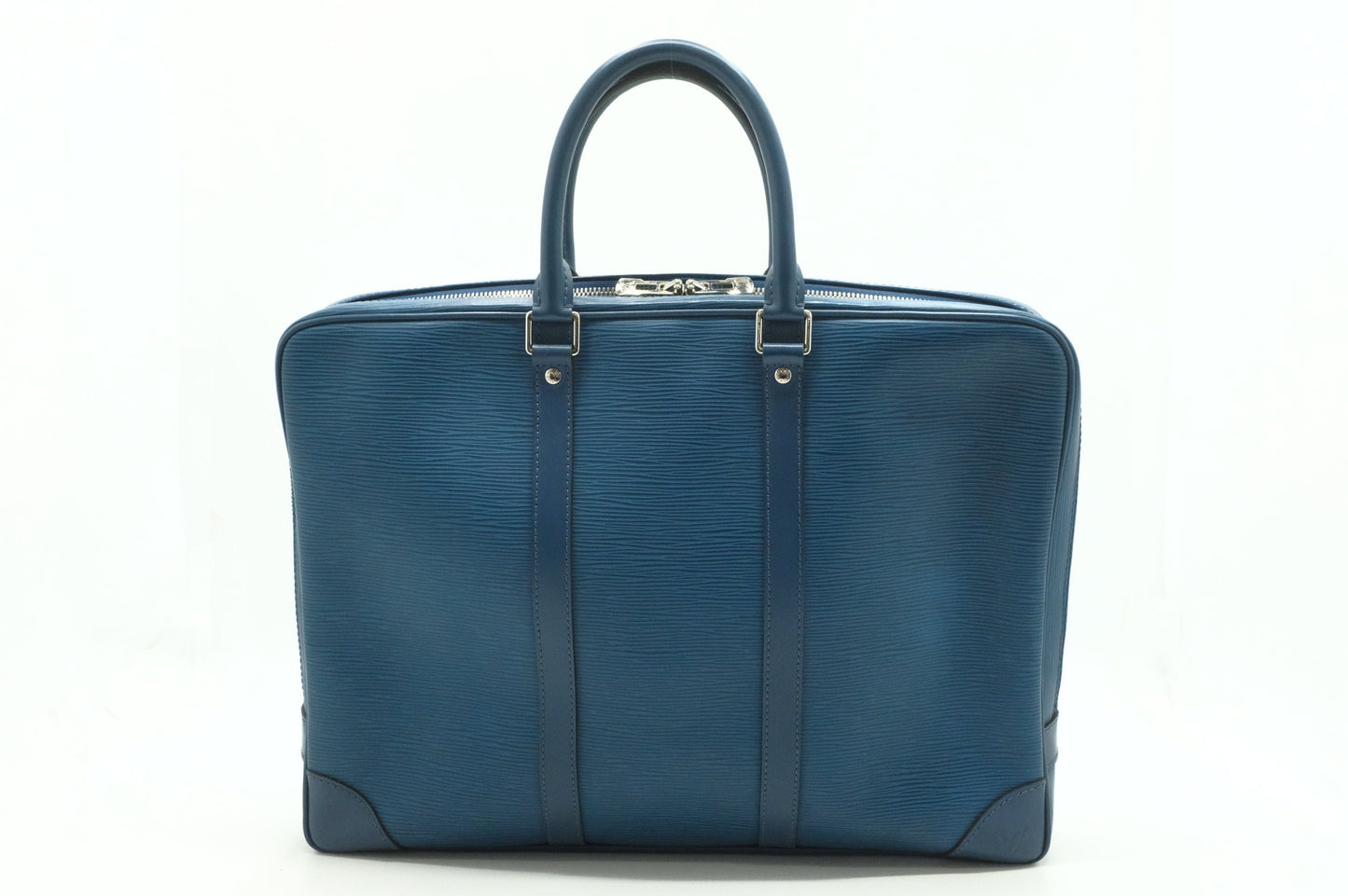 Louis Vuitton Porte Documents in Blue Epi Leather