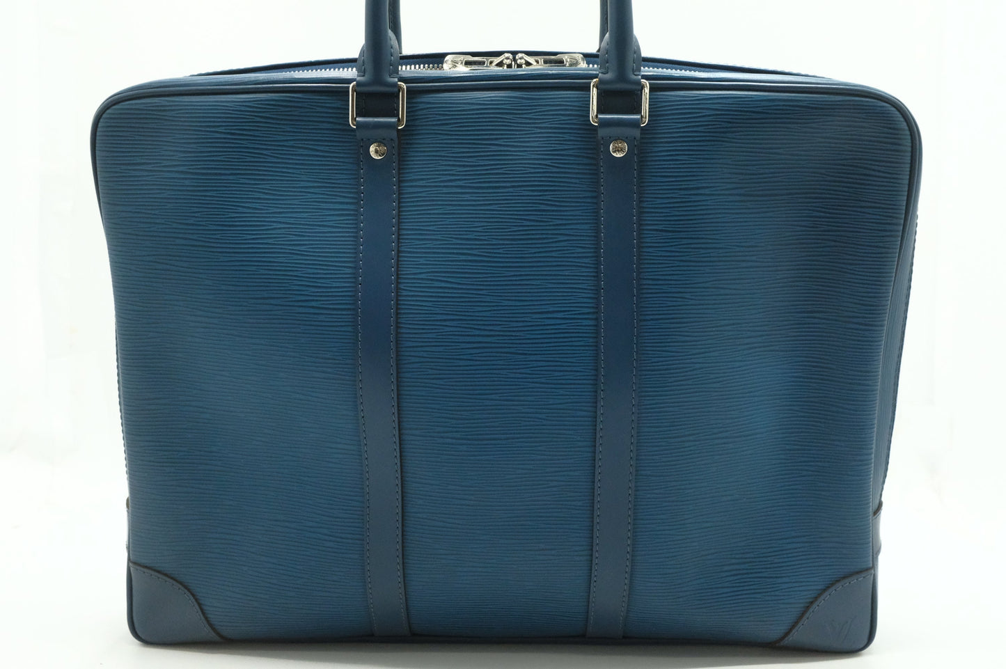 Louis Vuitton Porte Documents in Blue Epi Leather