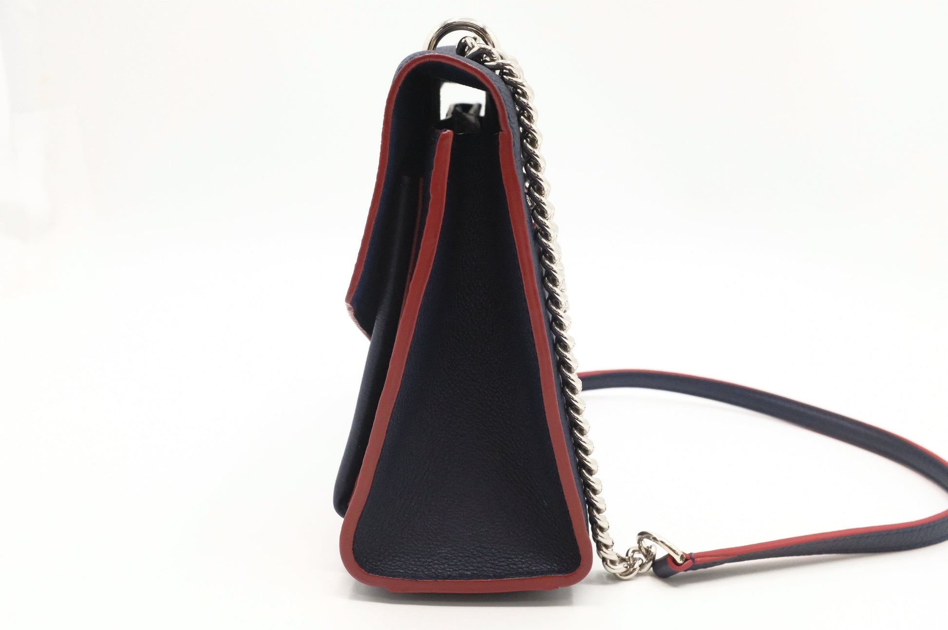 Louis Vuitton MyLockMe in Marine Rouge Leather