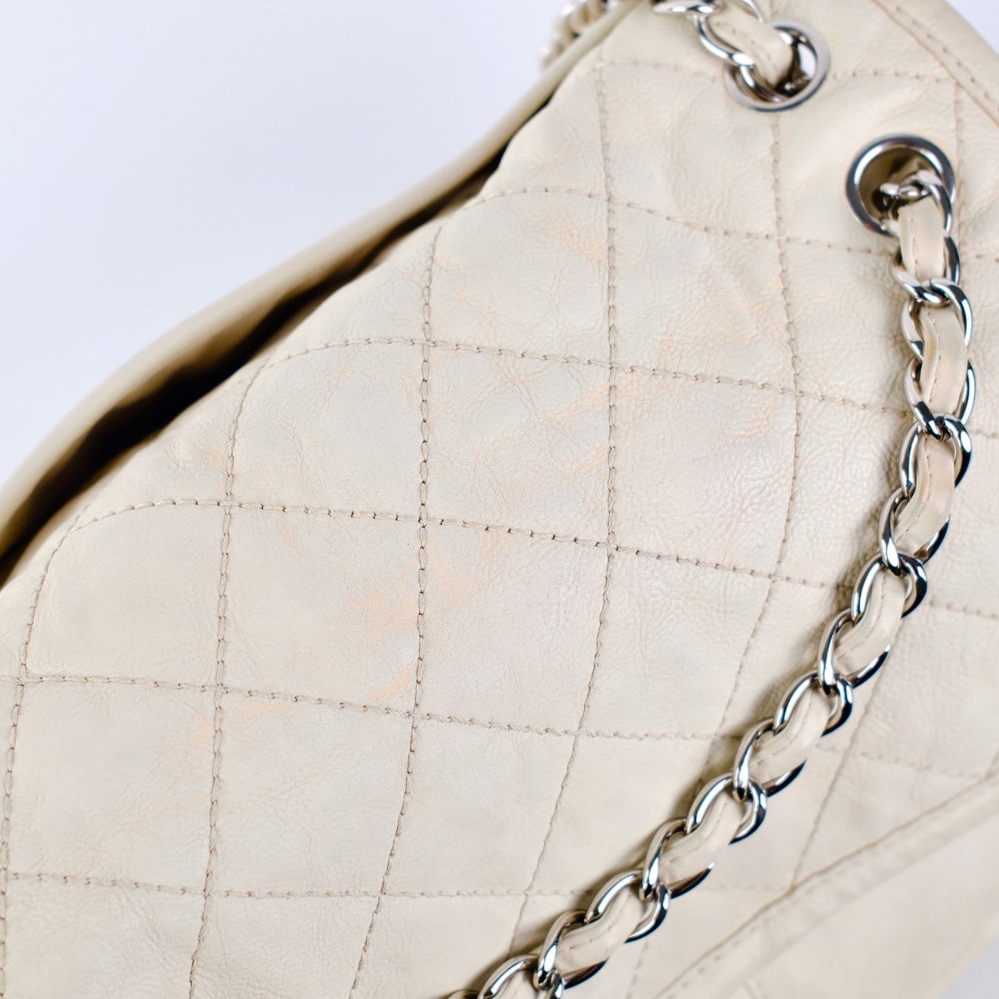 Chanel Seasonal Flap Ivory - Series 14