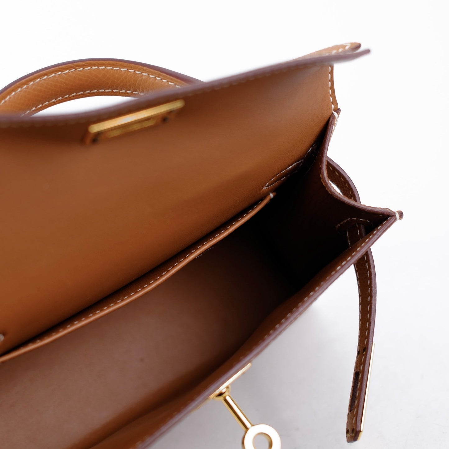 Hermes Mini Kelly Epsom Gold- Z Stamp