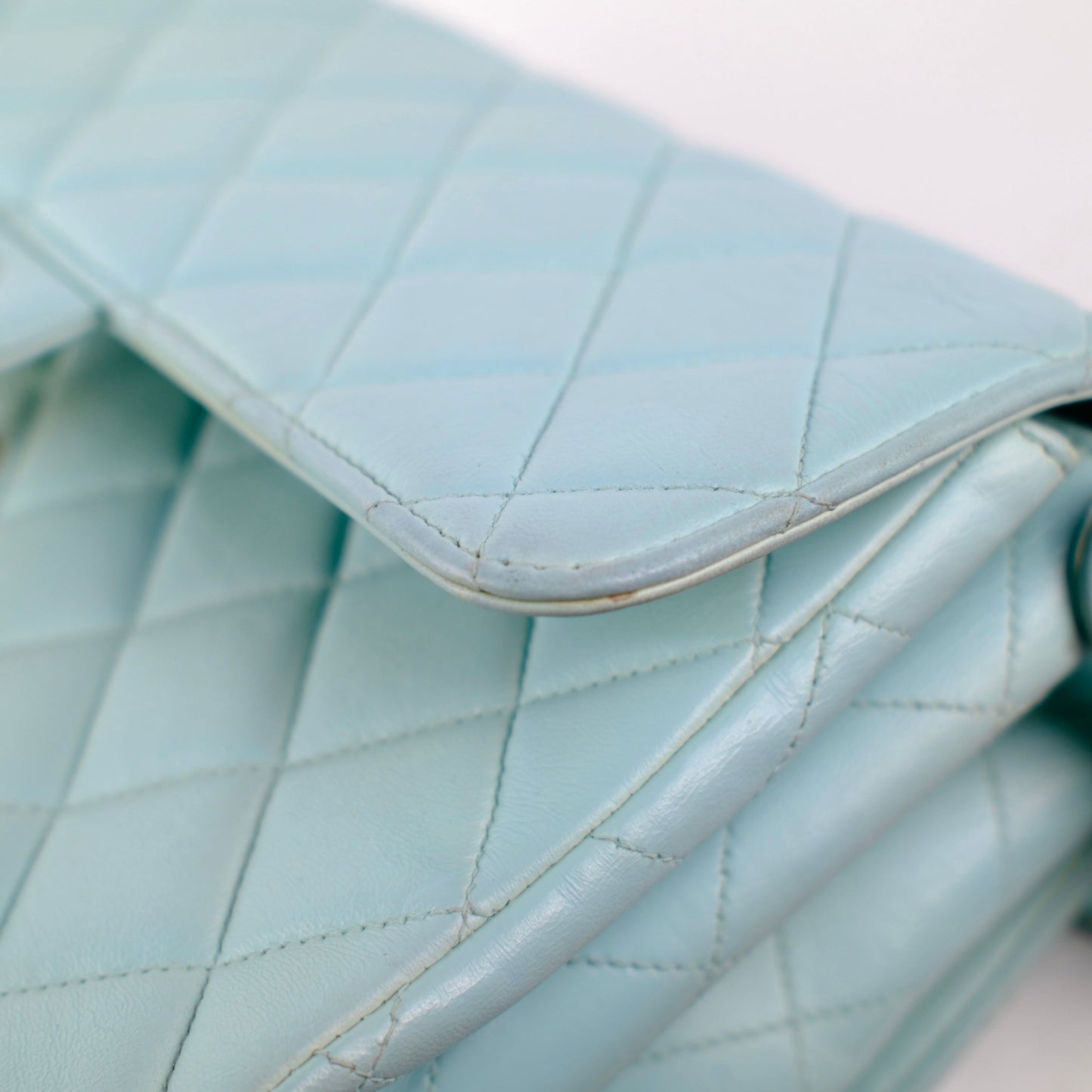 Chanel  Double Side Flap Bag Blue