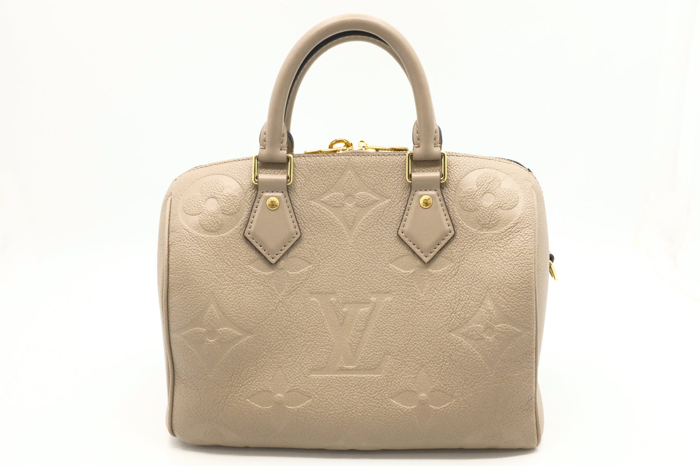 Louis Vuitton Speedy 25 in Beige Turtledove Leather