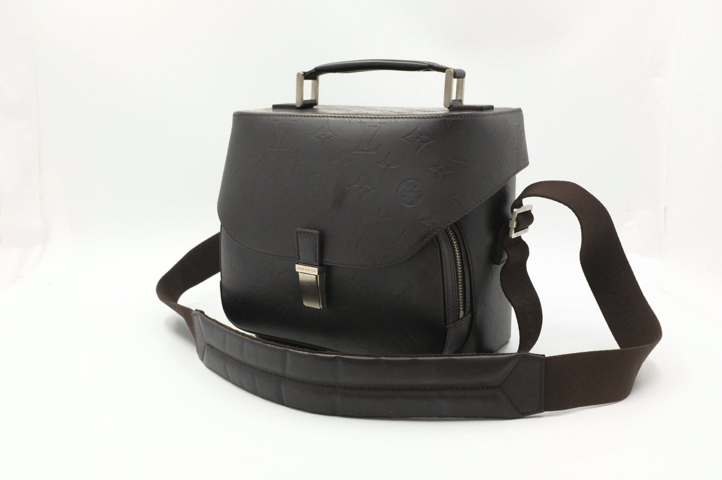 Louis Vuitton Charlie in Dark Brown Matte Leather