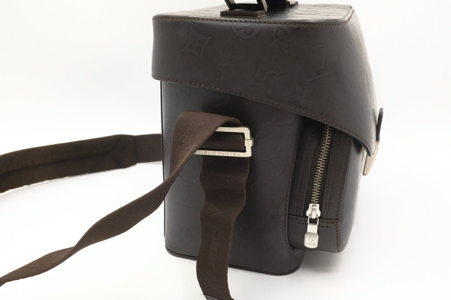 Louis Vuitton Charlie in Dark Brown Matte Leather