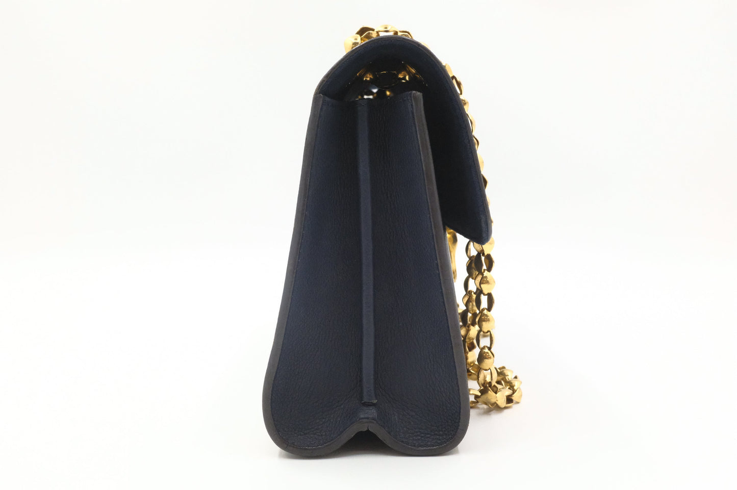 Louis Vuitton Victoire in Monogram Canvas & Blue Leather