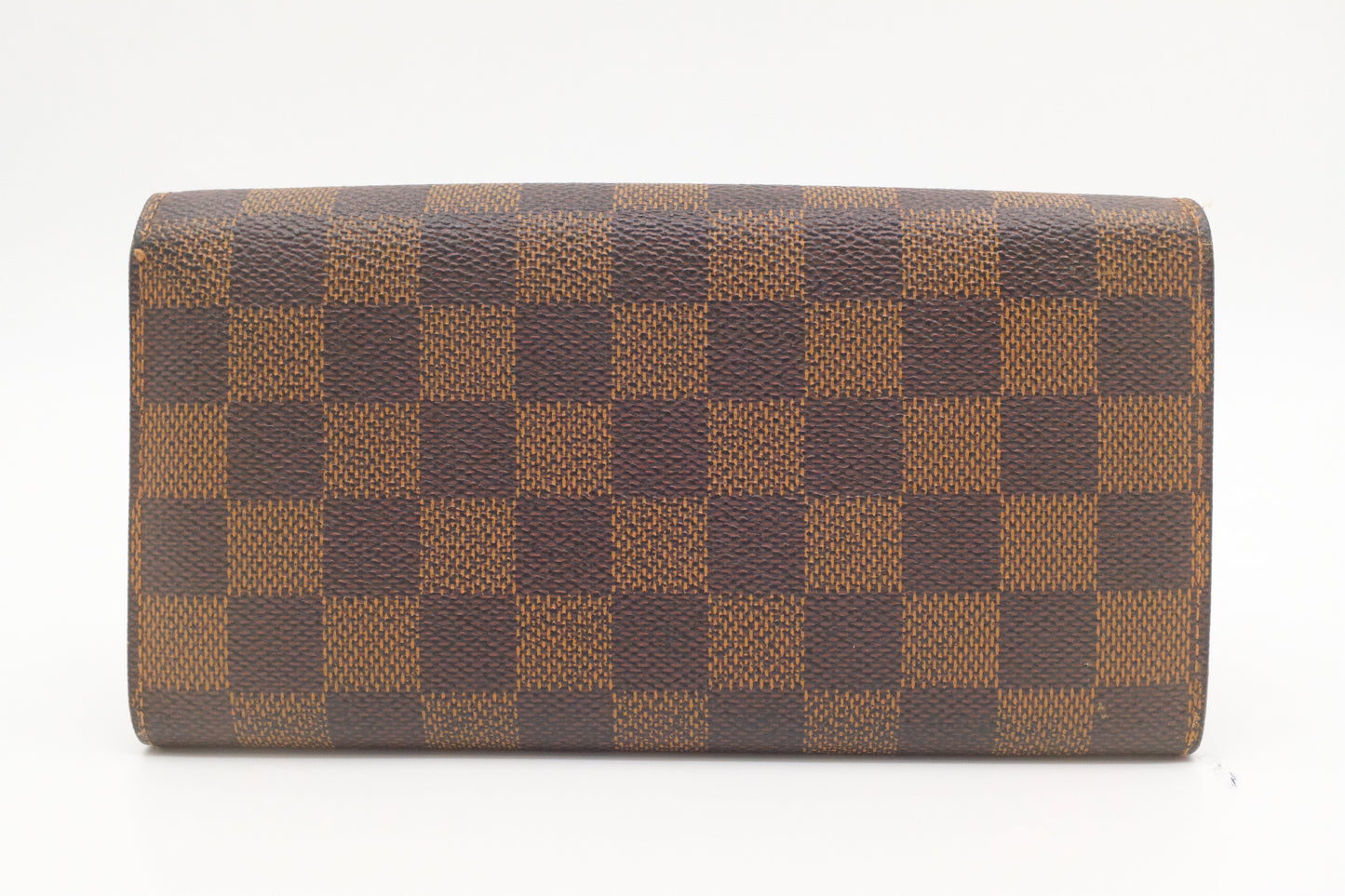 Louis Vuitton Sarah Wallet in Damier Ebene Canvas