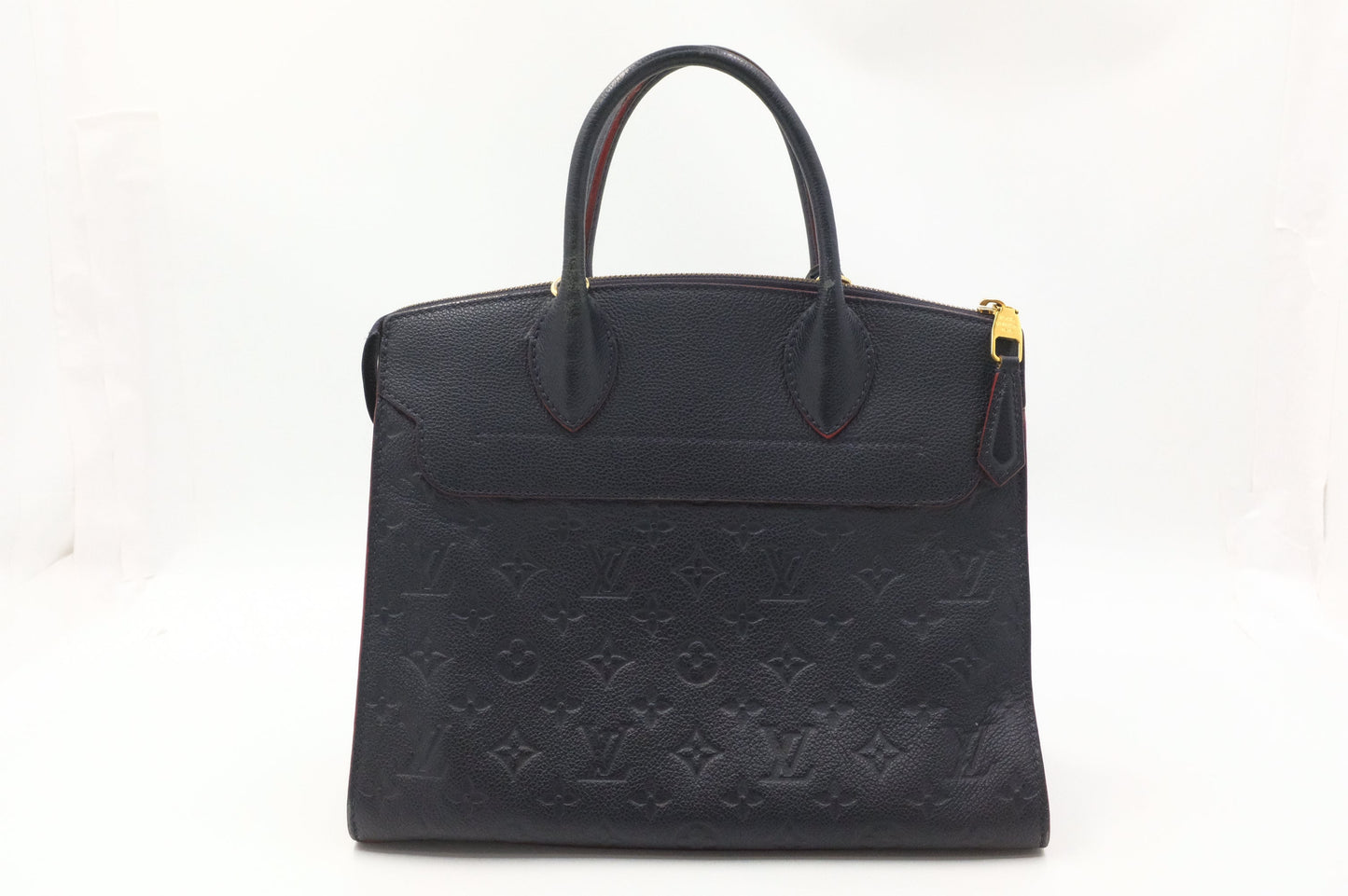 Louis Vuitton Pont Neuf in Navy Blue Empreinte Leather