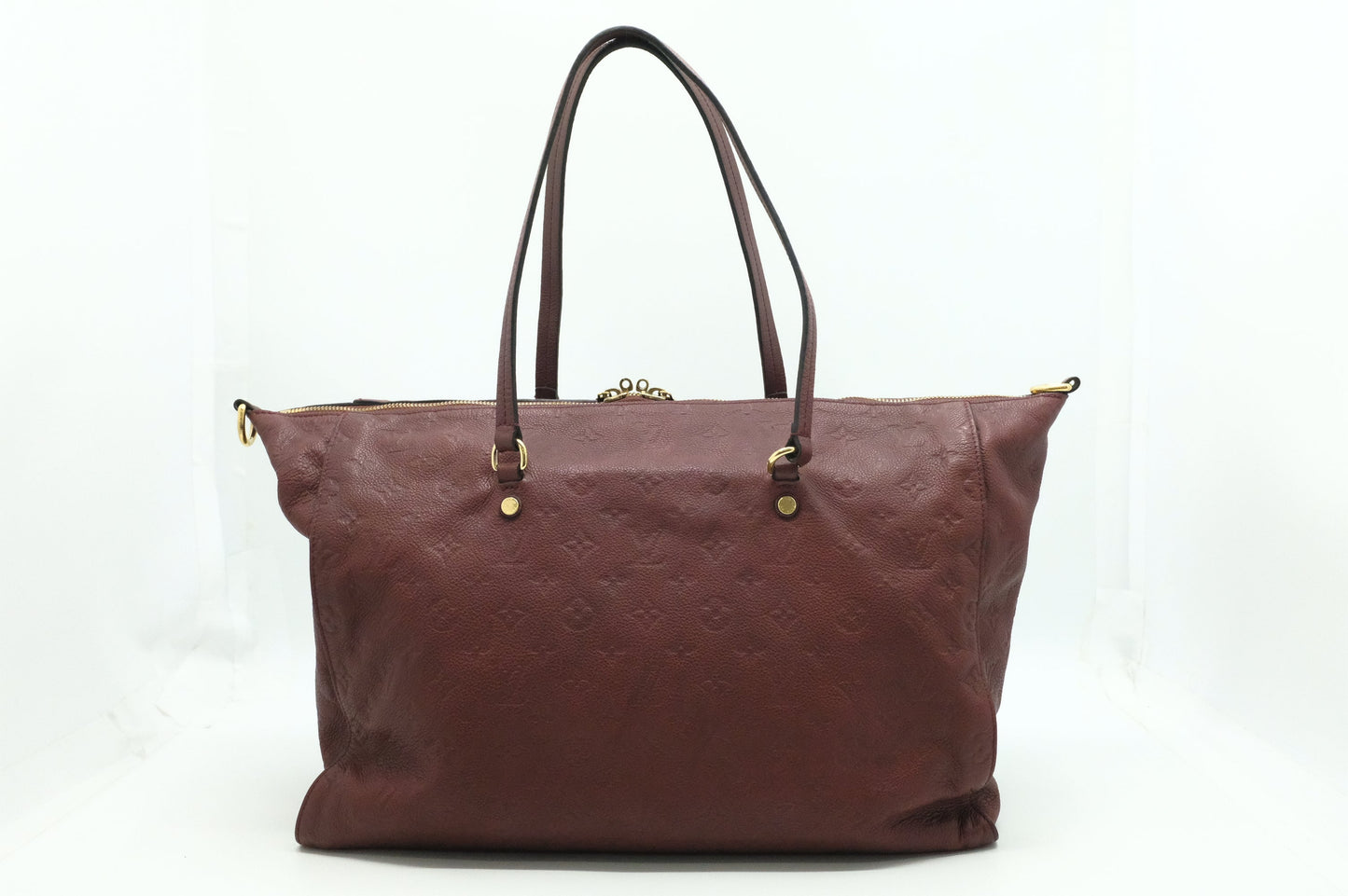 Louis Vuitton Lumineuse in Burgundy Empreinte Leather