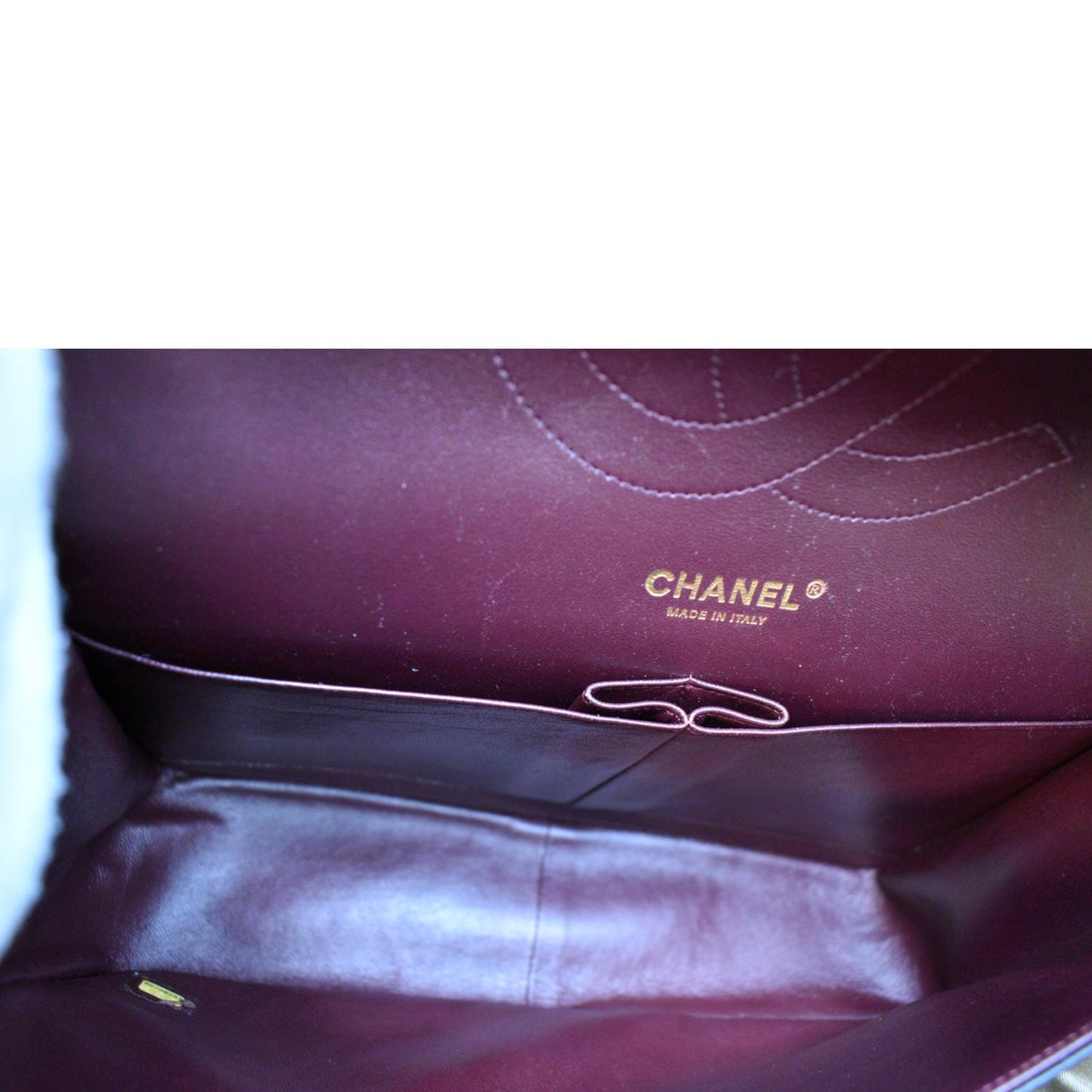 CHANEL Classic Jumbo Double Flap Lambskin Leather Shoulder Bag Black
