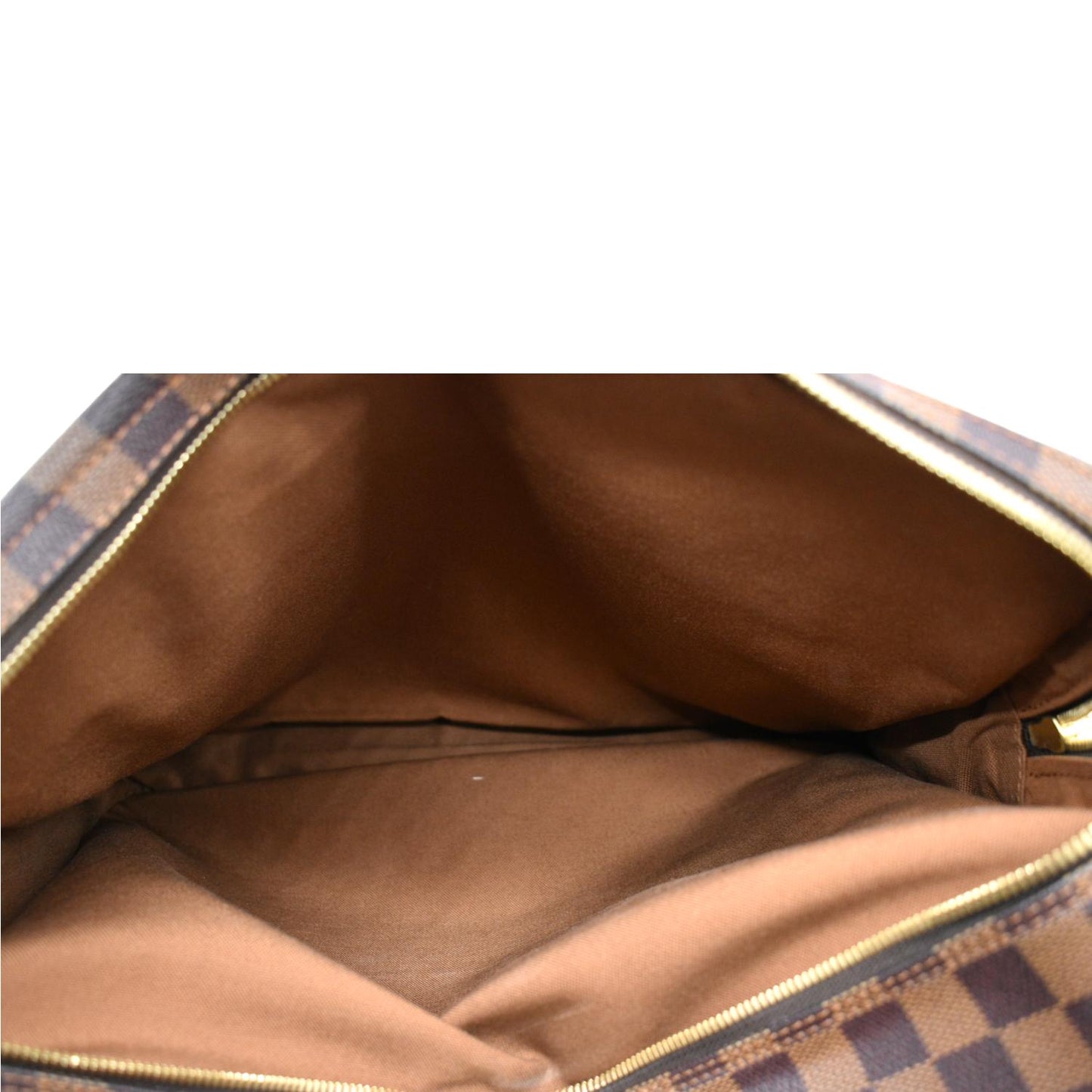 LOUIS VUITTON Dorsoduro Damier Ebene Messenger Crossbody Bag Brown