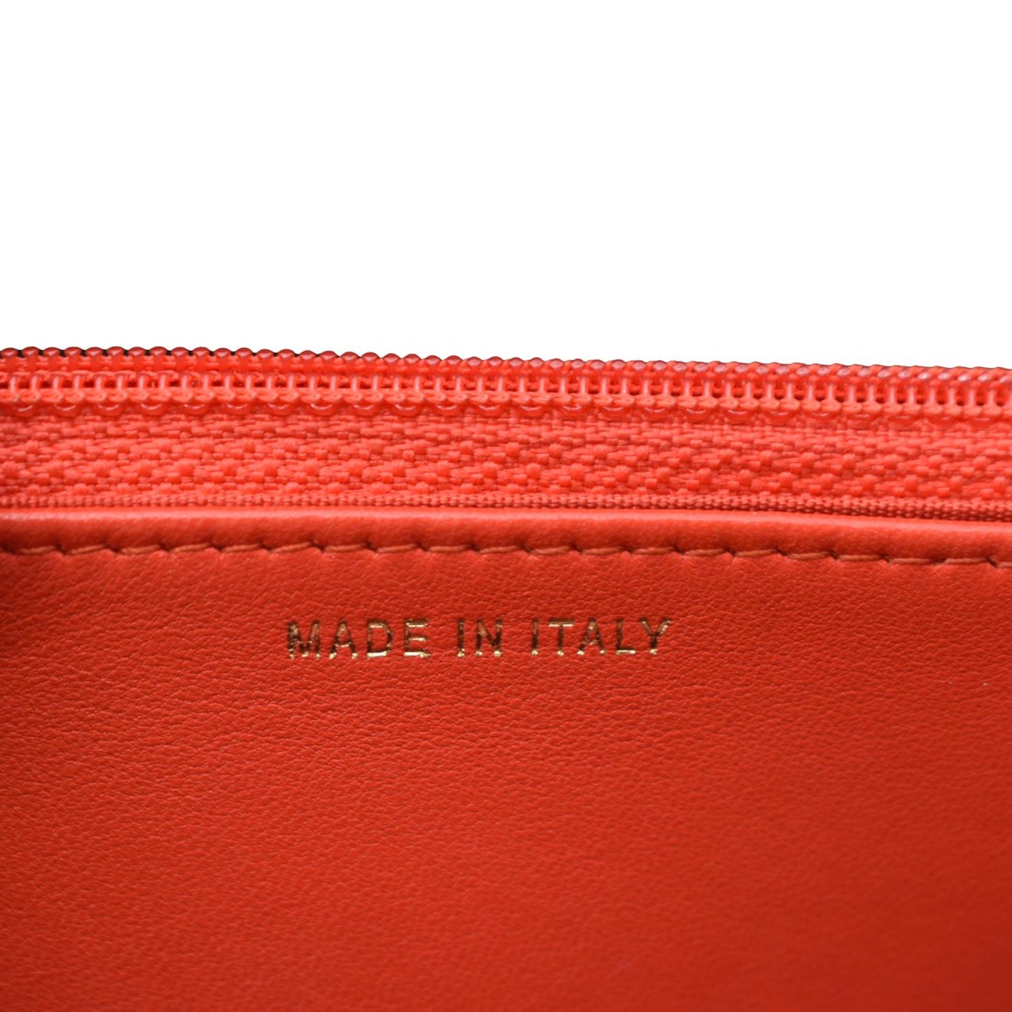 CHANEL Trendy CC Woc Lambskin Leather Crossbody Bag Red