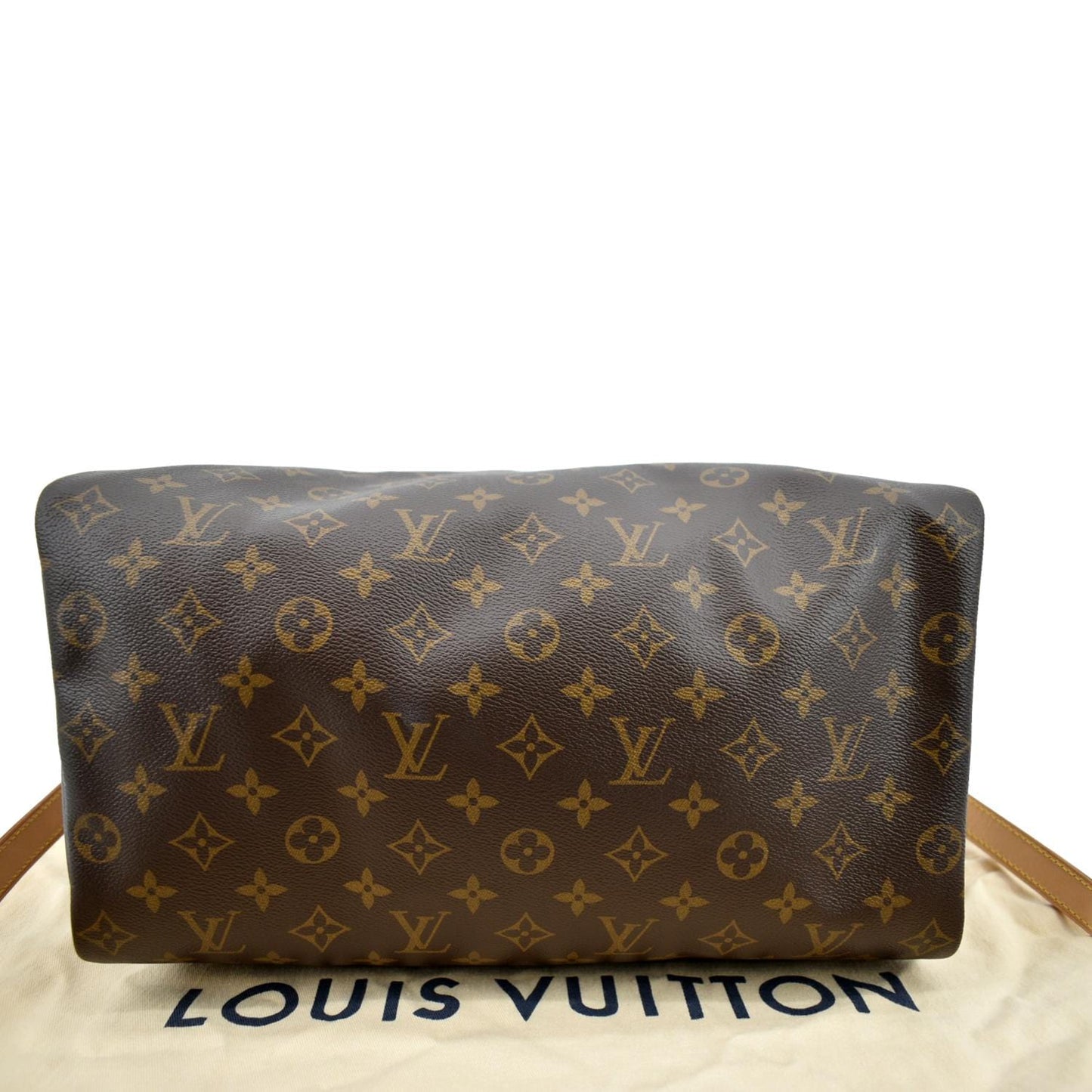 LOUIS VUITTON  35 Bandouliere Monogram Canvas Shoulder Bag Brown