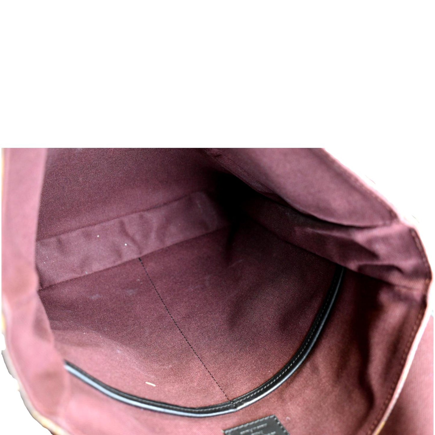 LOUIS VUITTON Bass MM Monogram Macassar Canvas Messenger Bag Brown