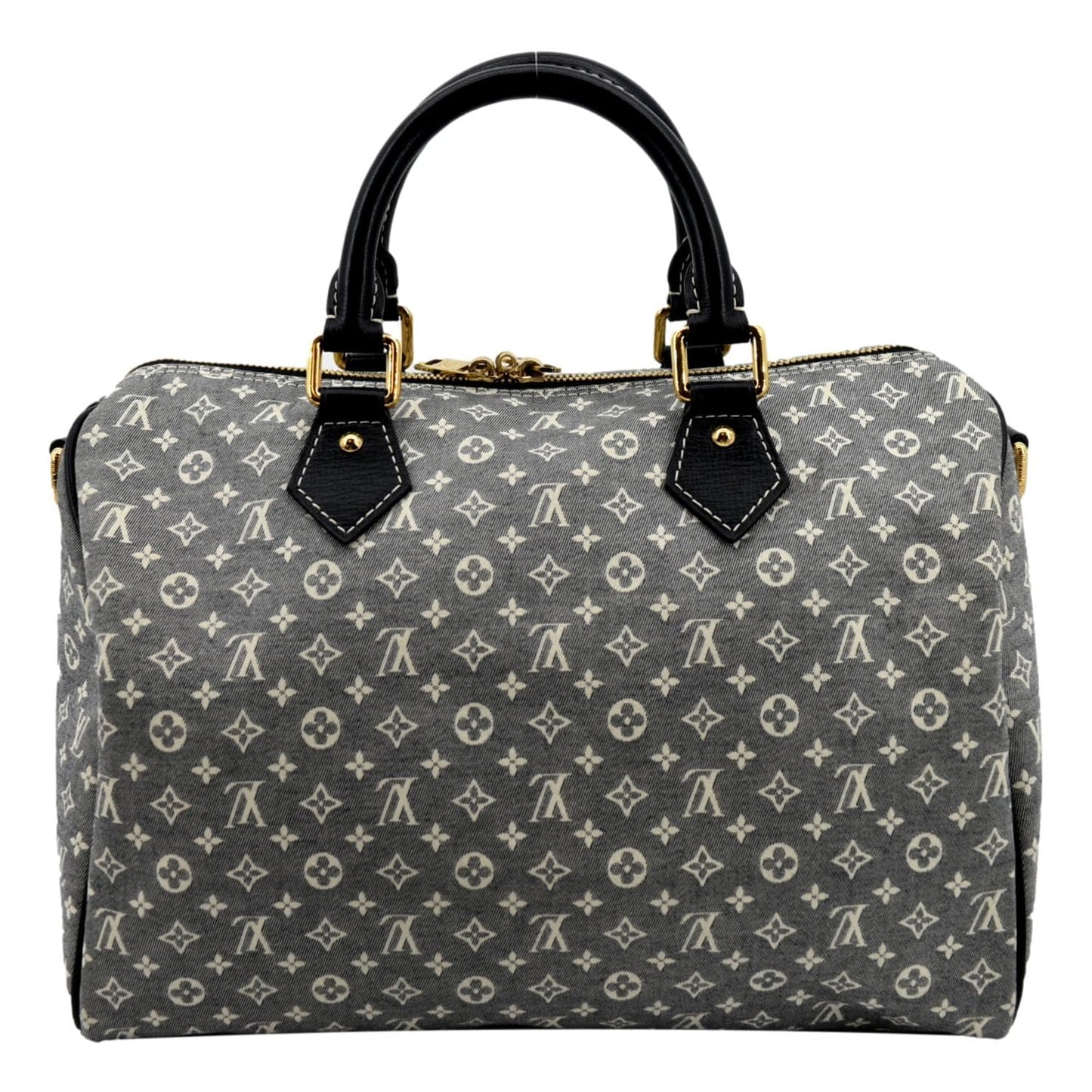 LOUIS VUITTON  30 Monogram Idylle Satchel Bag Fusain
