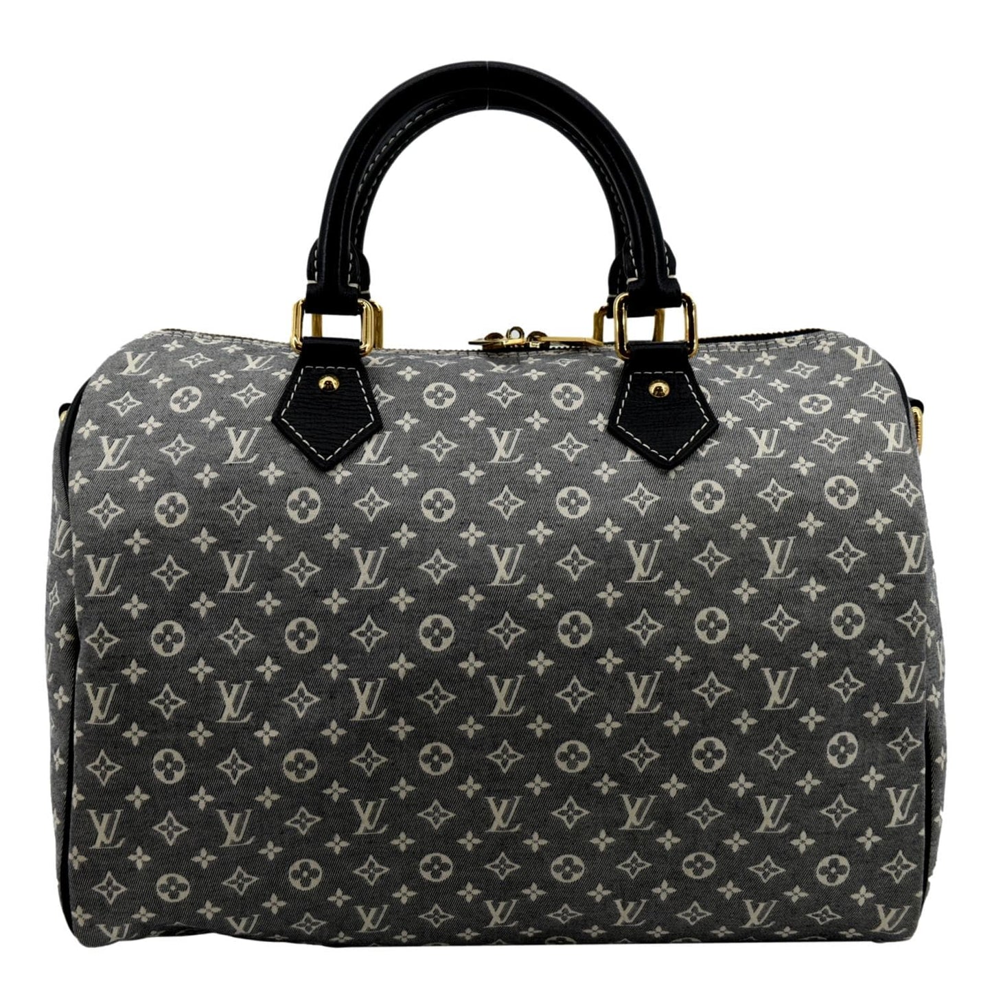 LOUIS VUITTON  30 Monogram Idylle Satchel Bag Fusain