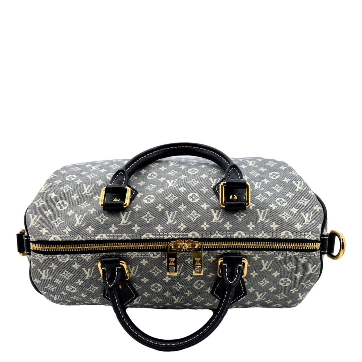 LOUIS VUITTON  30 Monogram Idylle Satchel Bag Fusain